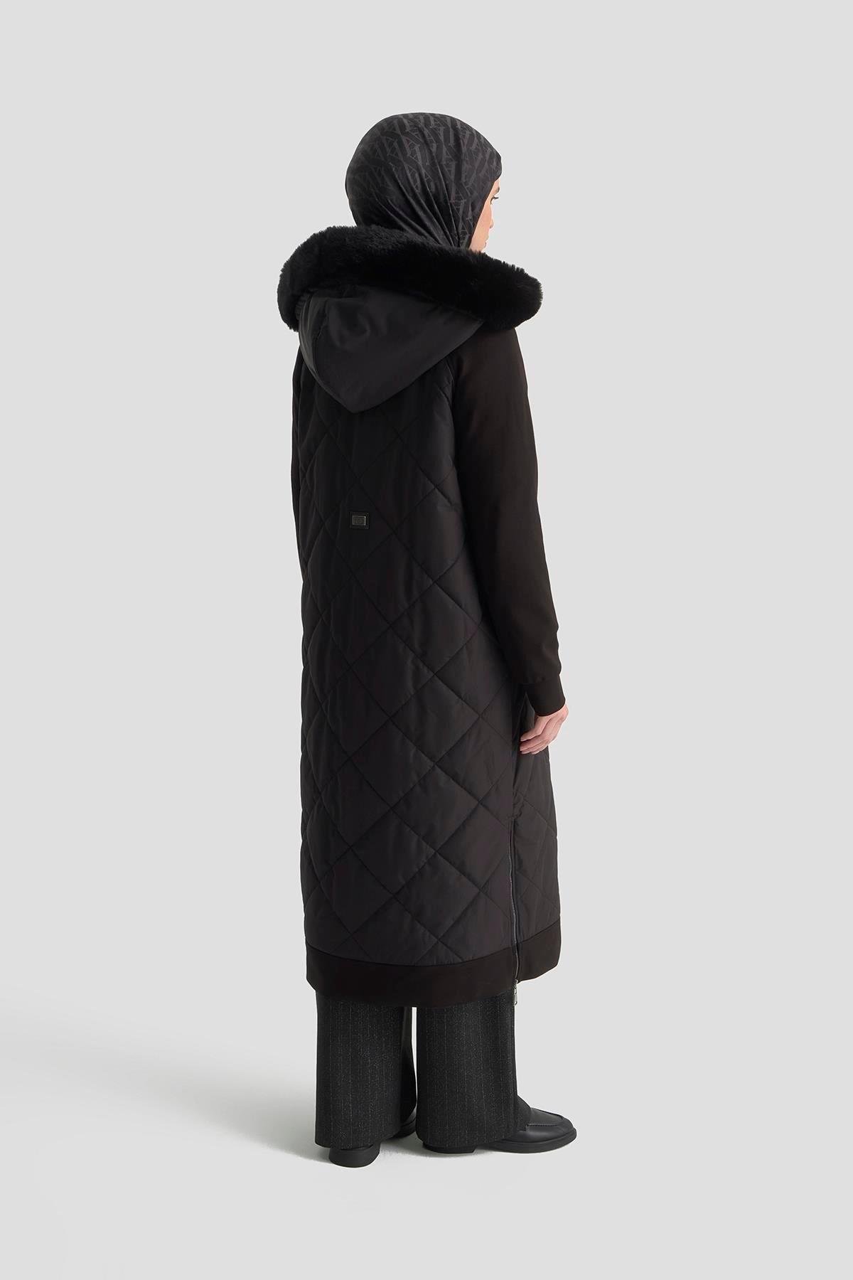 Armine TREND Kapitone Mont Siyah 25KT745