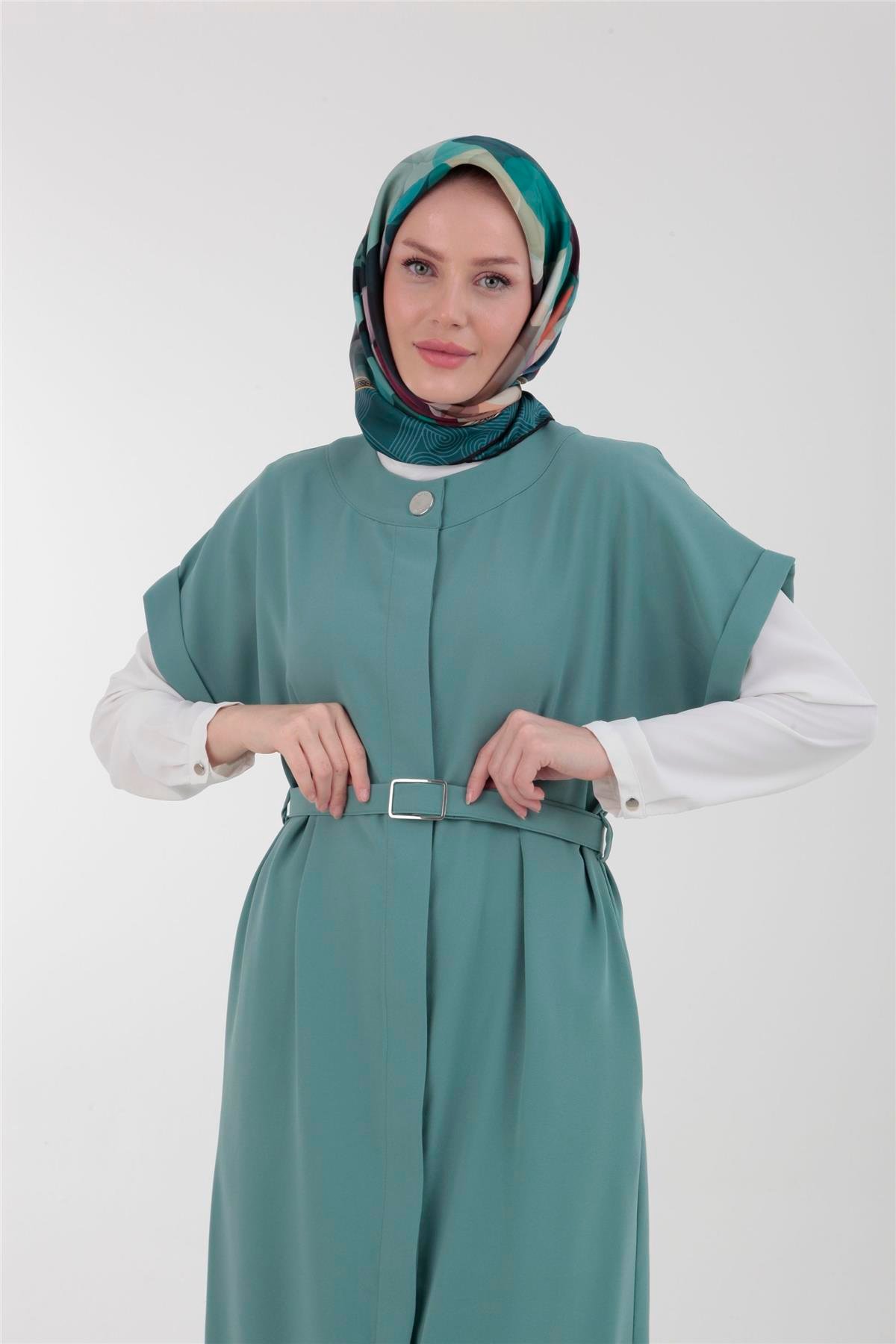 Armine Trend Kemer Detaylı Takım 23YT641 Çağla