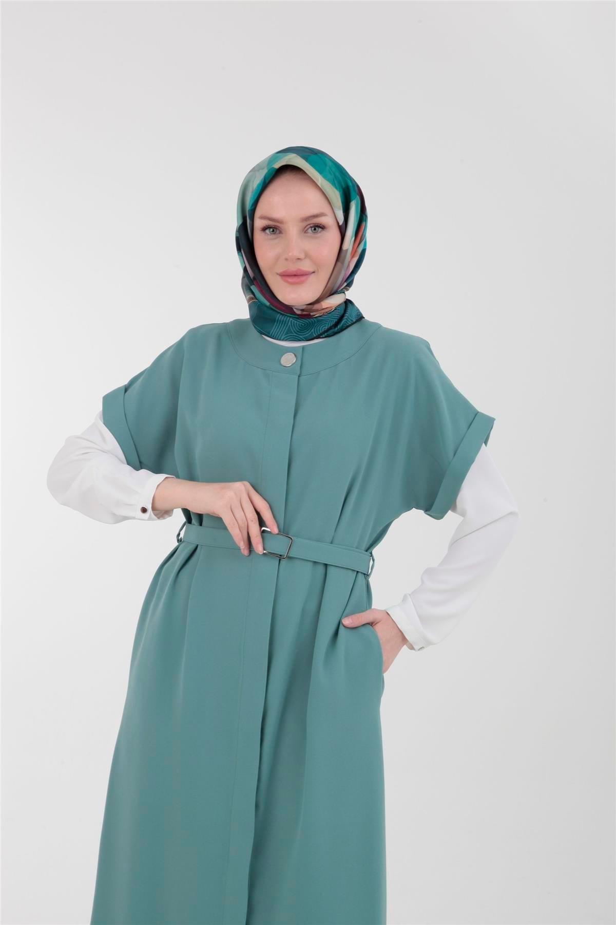 Armine Trend Kemer Detaylı Takım 23YT641 Çağla