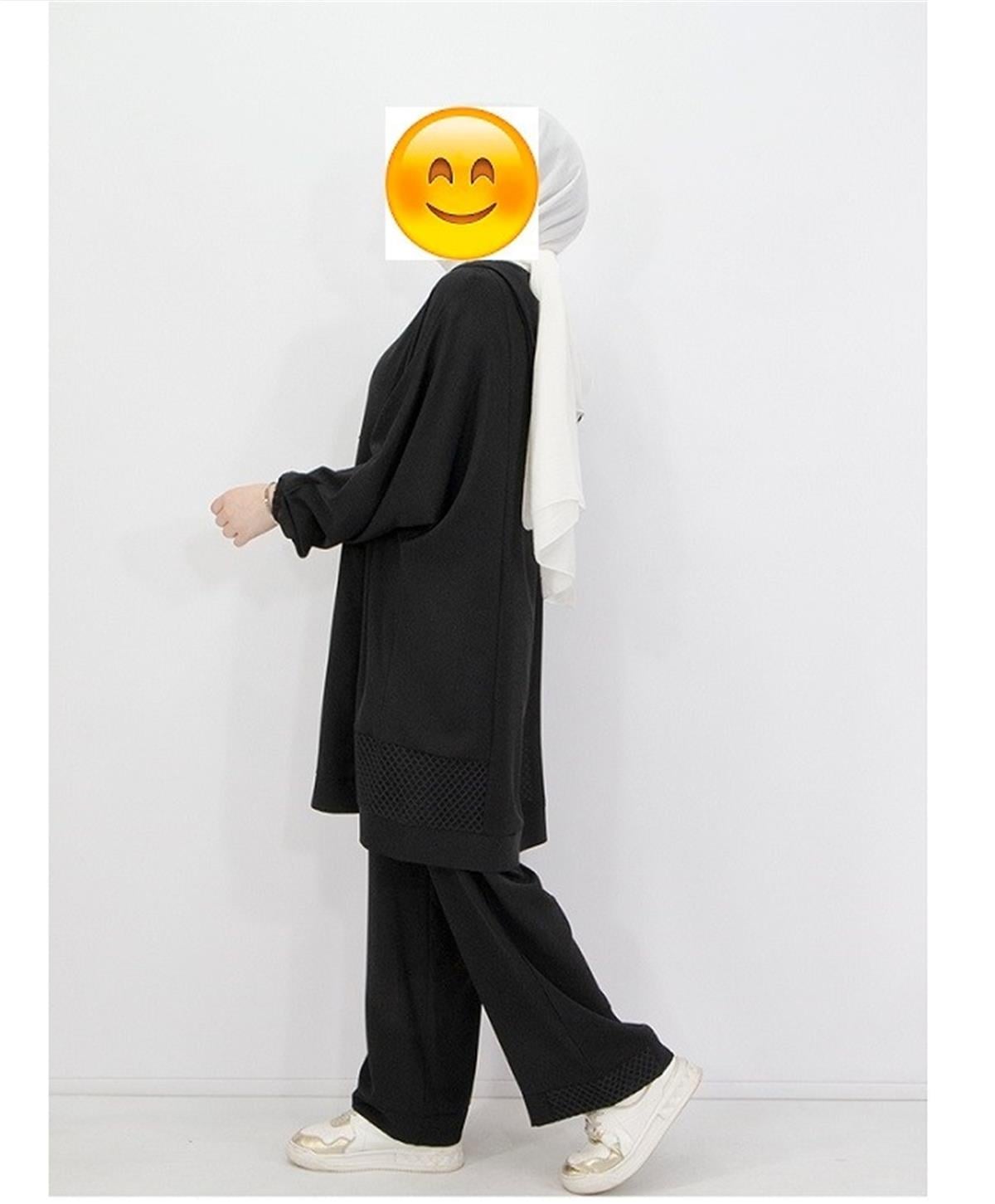 Armine Trend Pantolonlu Takım 22YT637 Siyah