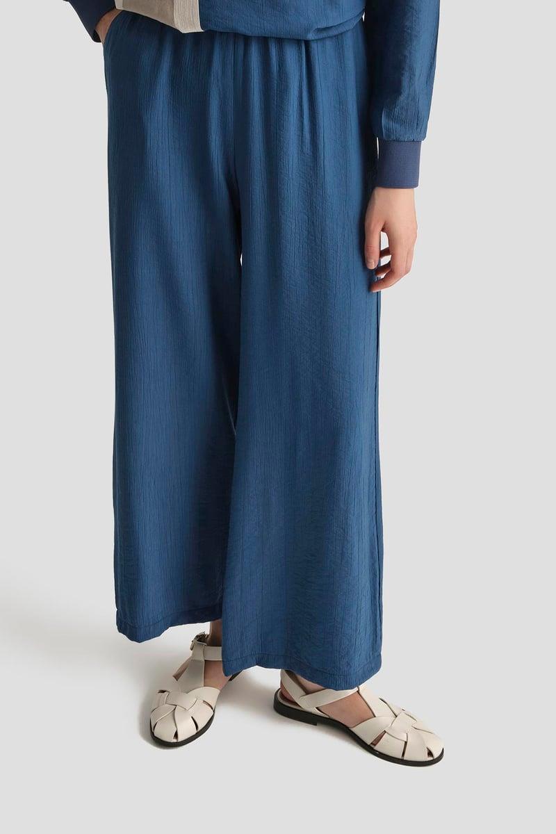 Armine TREND Şerit Geçişli Pantolonlu Takım İndigo 25YT6130