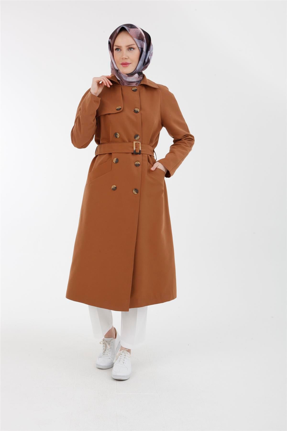 Armine Trend Trençkot 22KT736 Camel