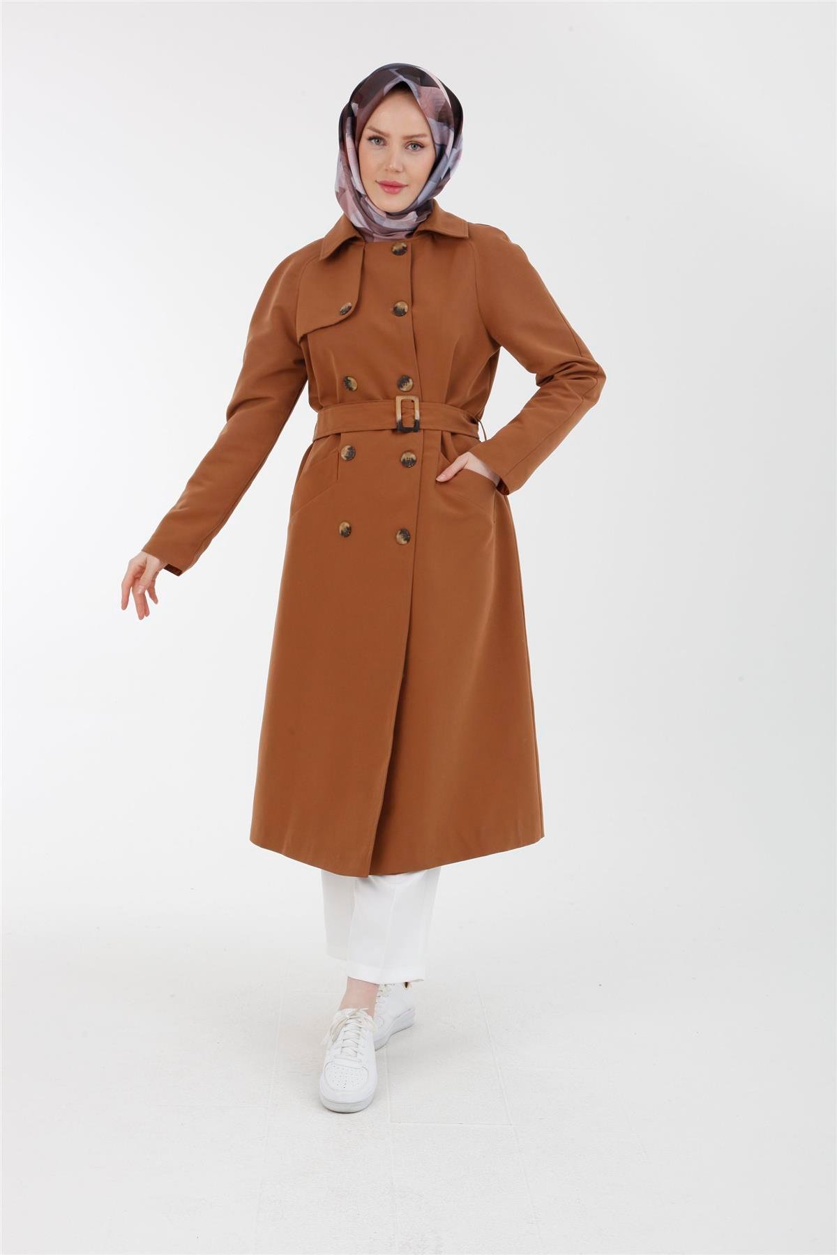 Armine Trend Trençkot 22KT736 Camel