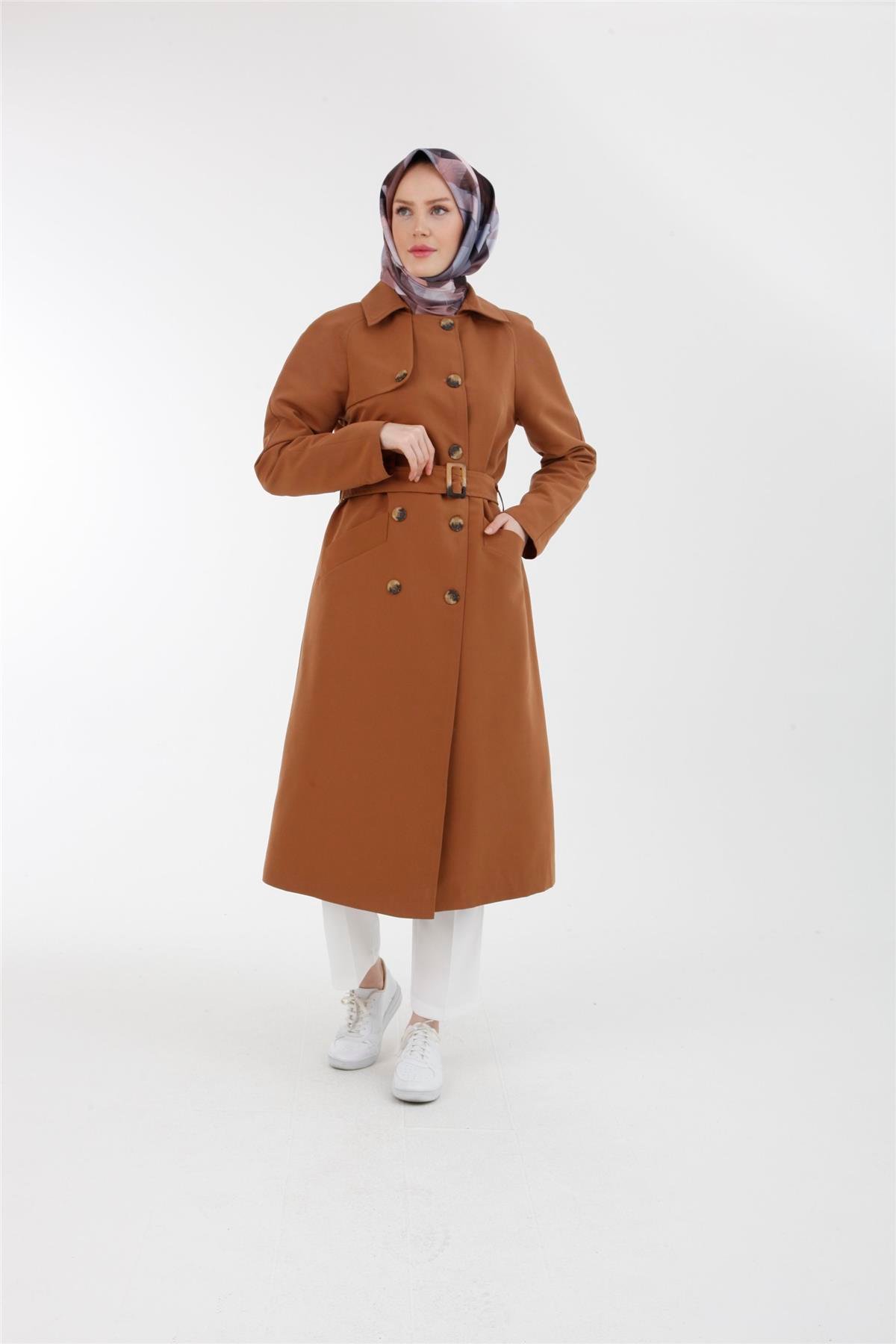 Armine Trend Trençkot 22KT736 Camel