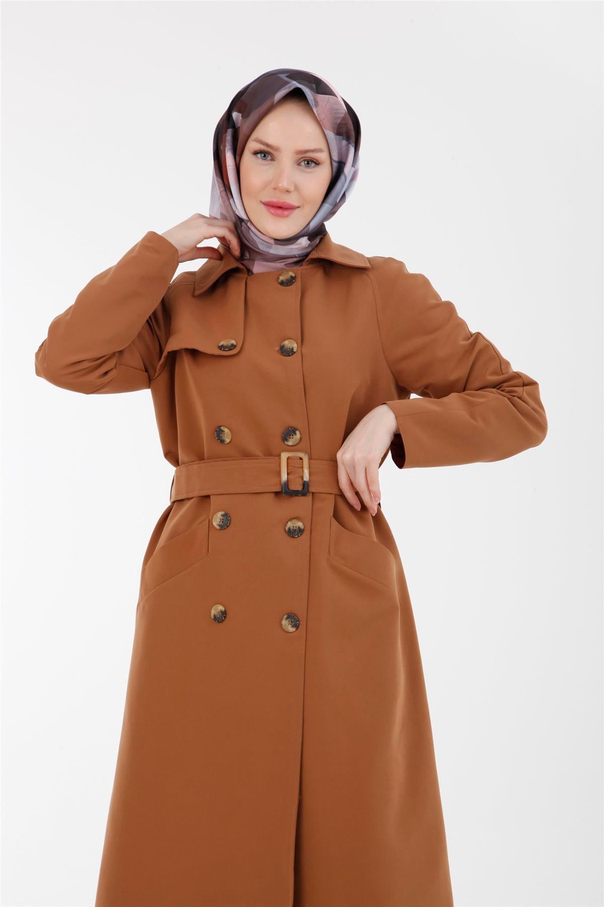 Armine Trend Trençkot 22KT736 Camel