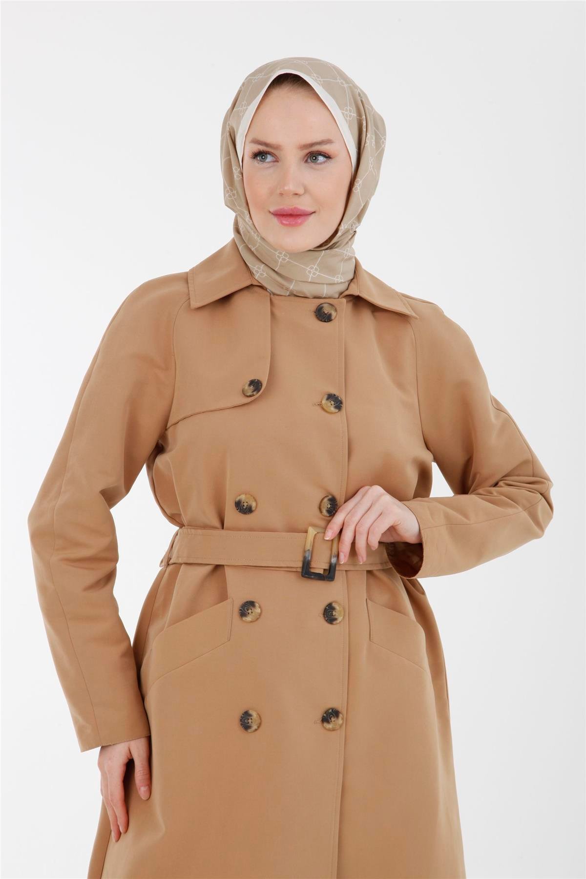 Armine Trend Trençkot 22KT736 Vizon