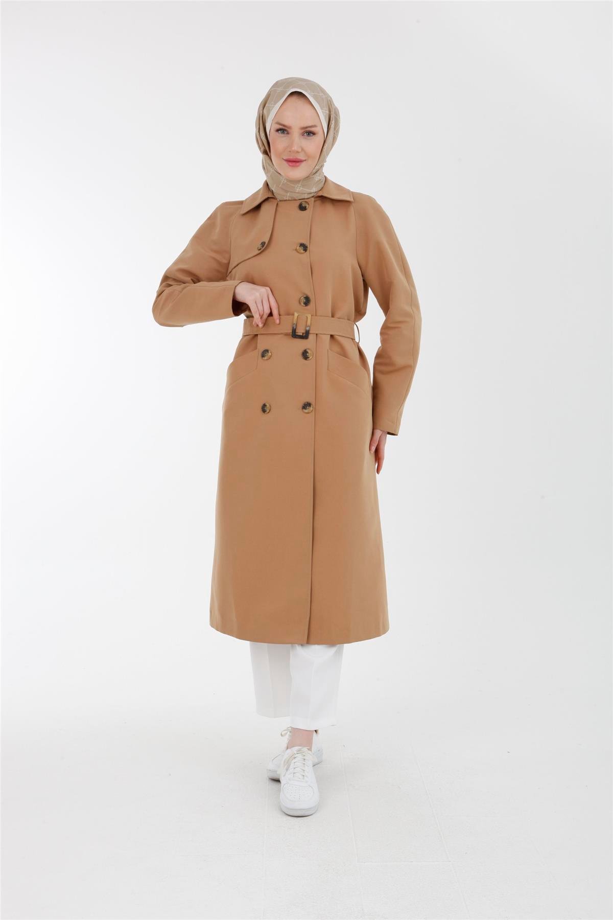 Armine Trend Trençkot 22KT736 Vizon