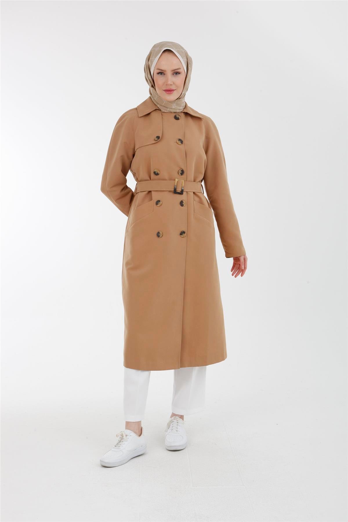 Armine Trend Trençkot 22KT736 Vizon