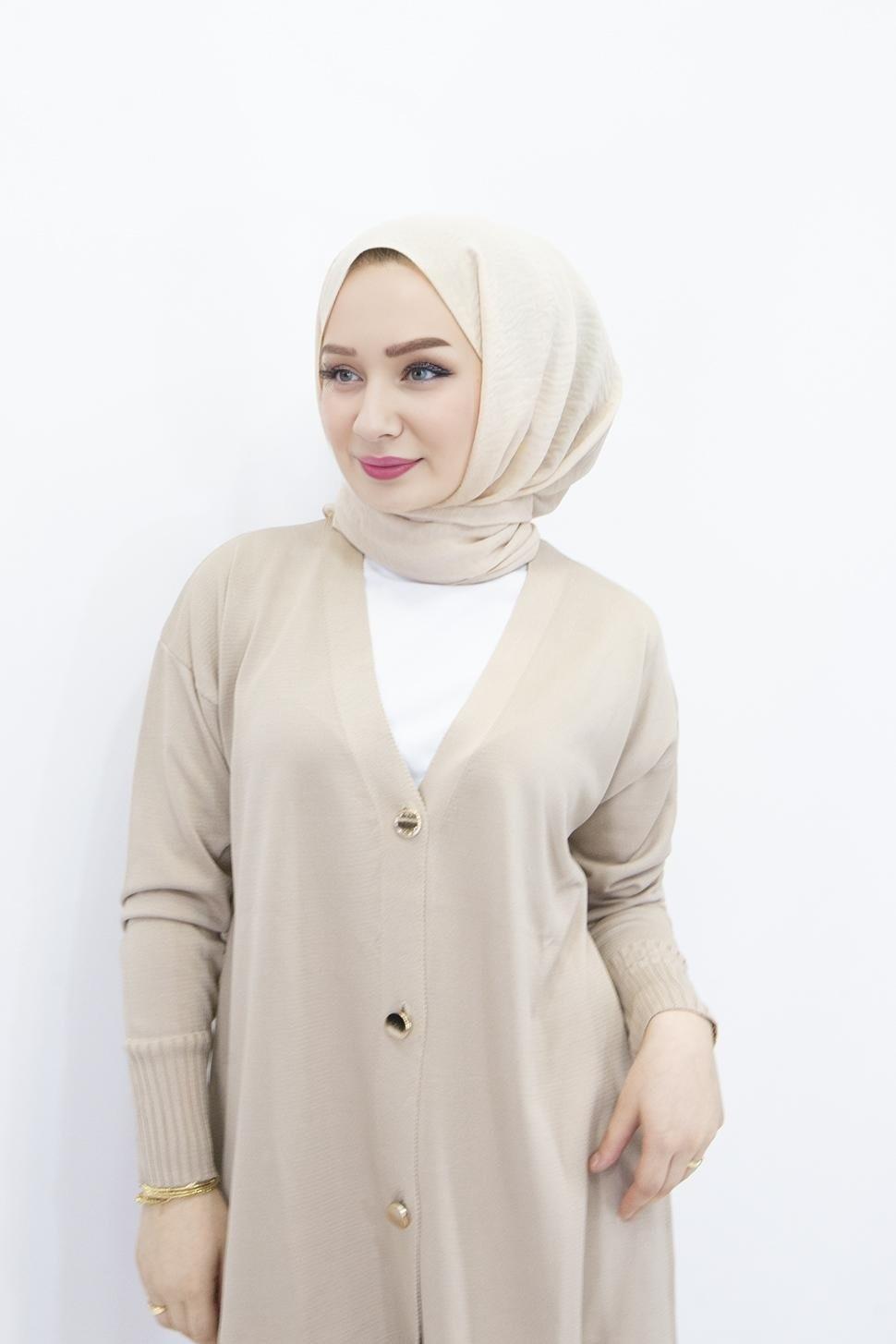 Armine TREND Triko Hırka Bej 24KTD502
