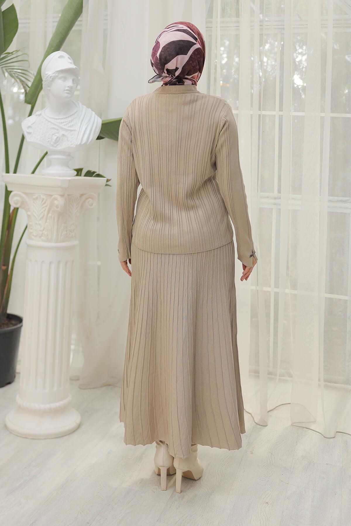 Armine TREND Triko Takım Bej 24KTD602