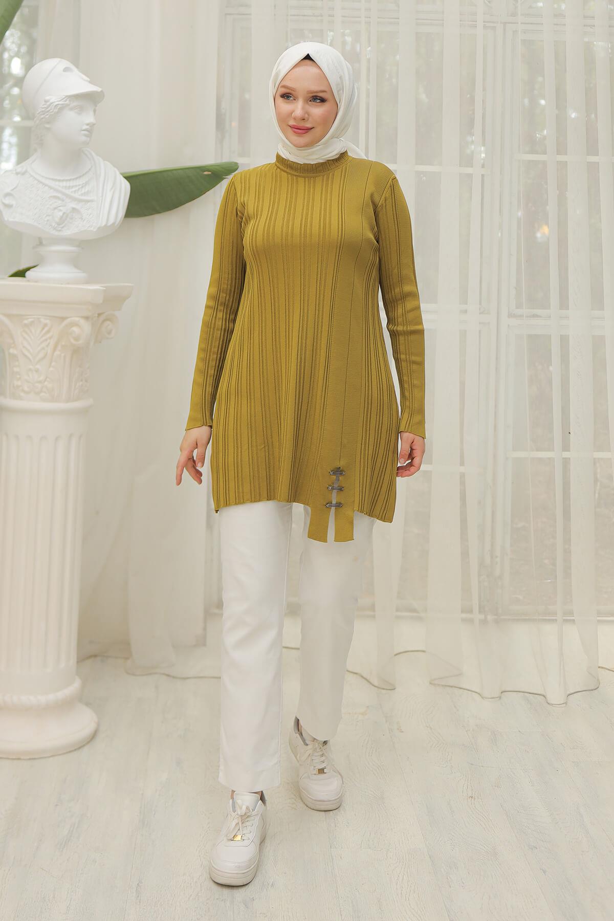 ARMİNE TREND Triko Tunik Asit 24KTD403