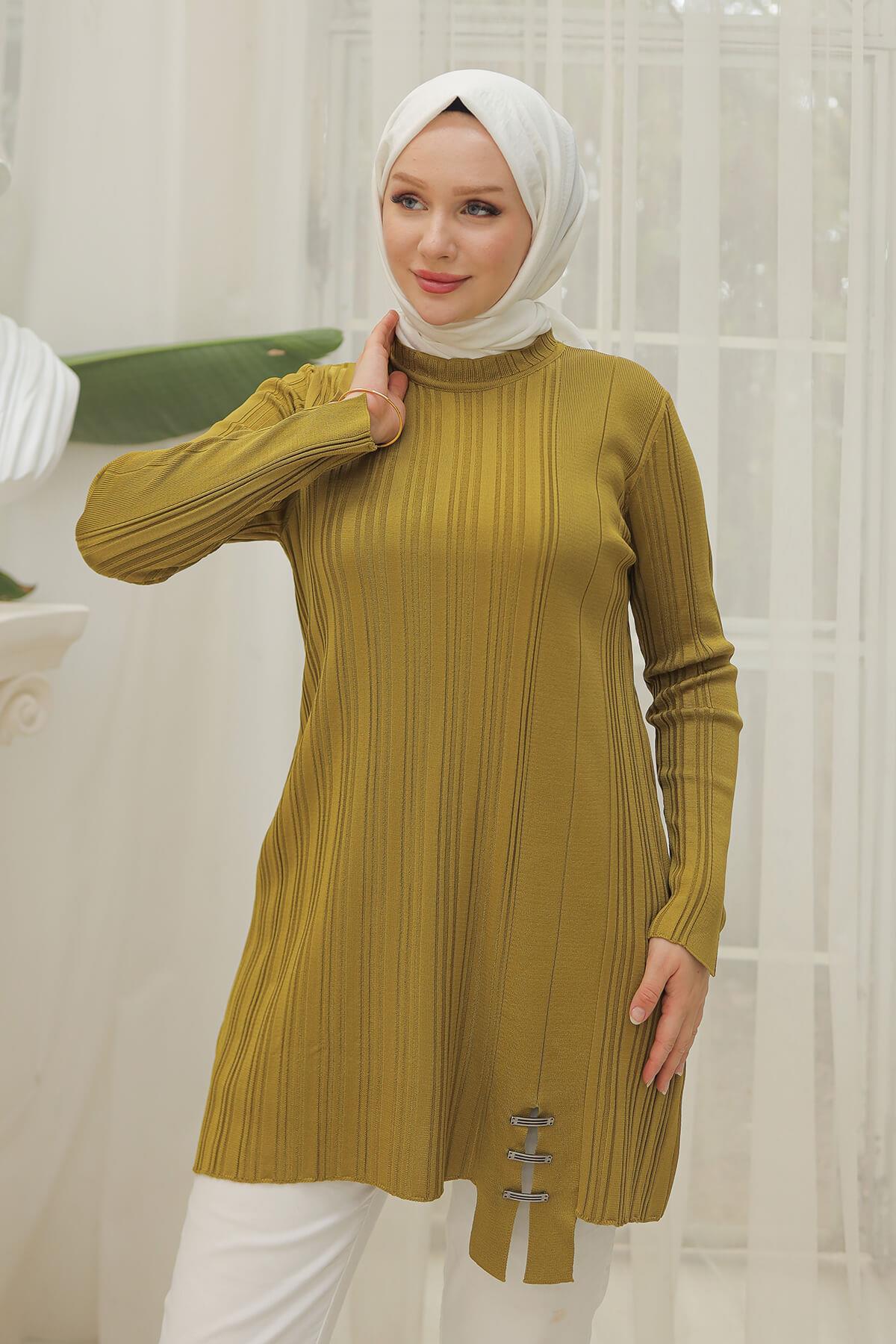 ARMİNE TREND Triko Tunik Asit 24KTD403