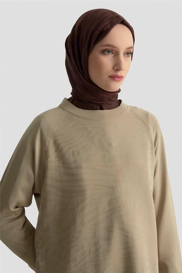 Armine TREND Triko Tunik Bej 25YTD4114