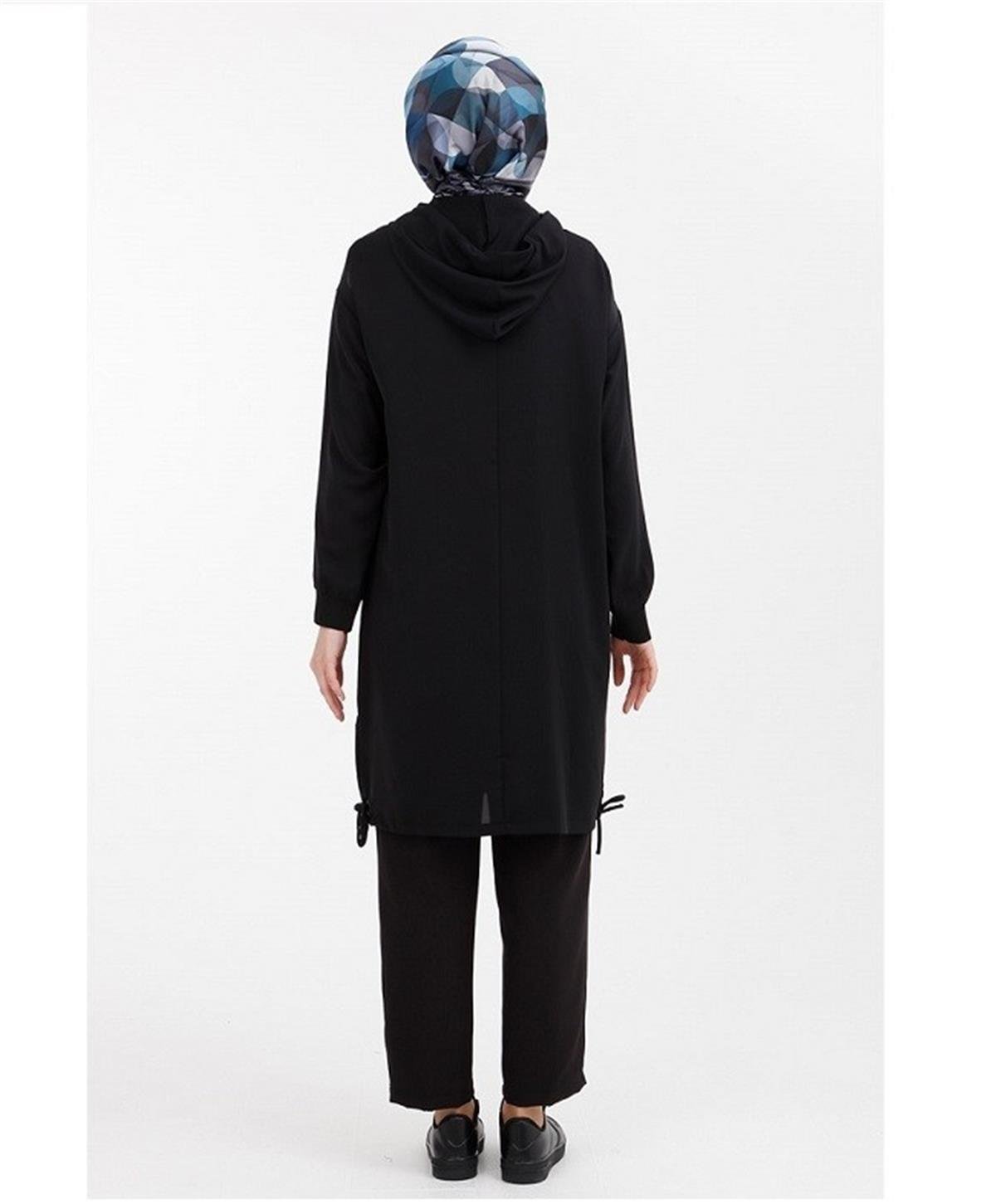 Armine Trend Tunik 22KT406 Siyah