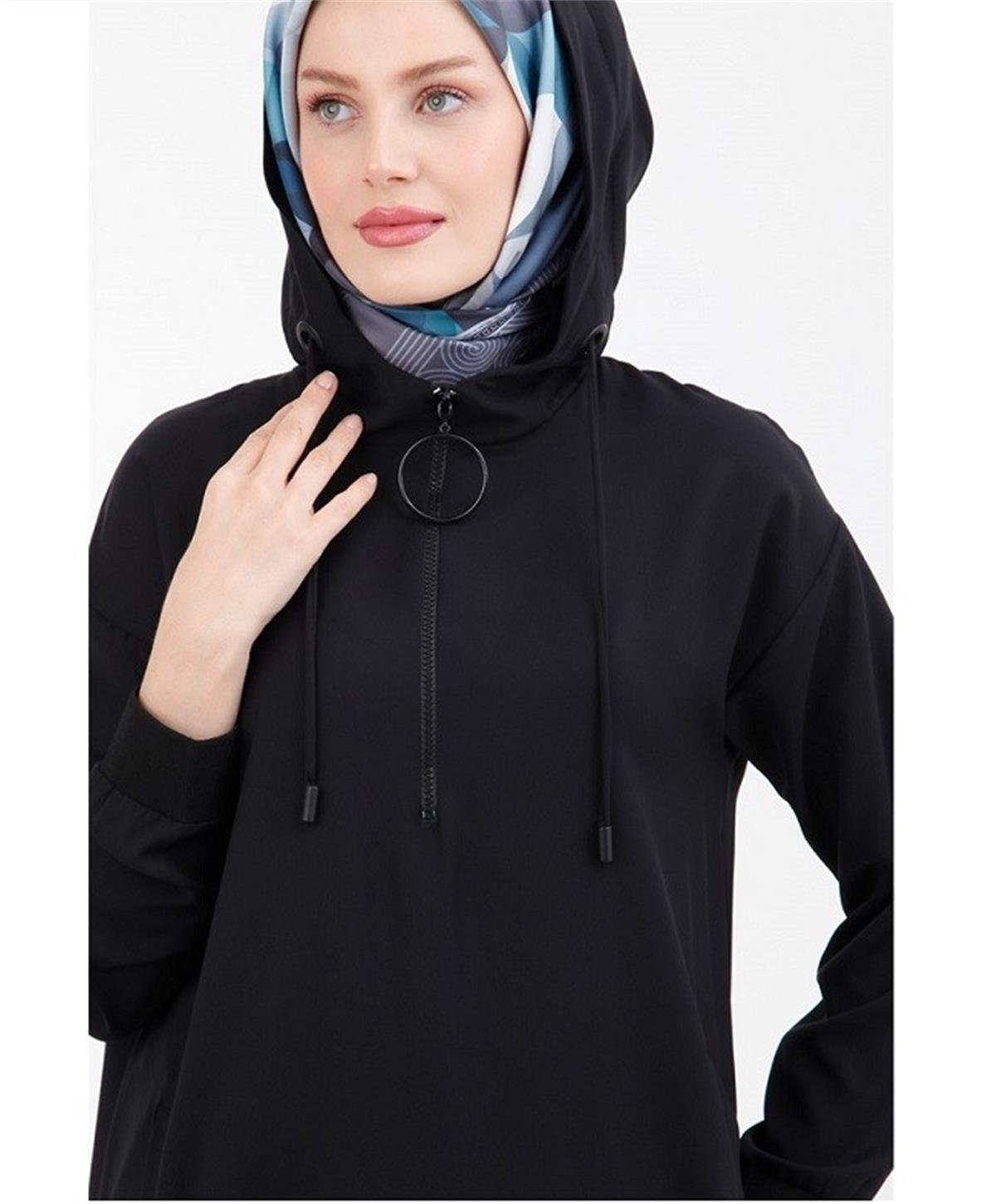 Armine Trend Tunik 22KT406 Siyah