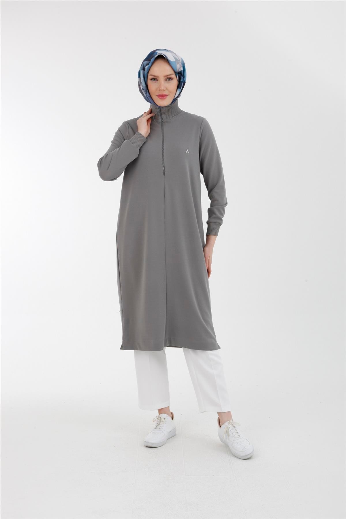 Armine Trend Tunik 22KT435 Gri