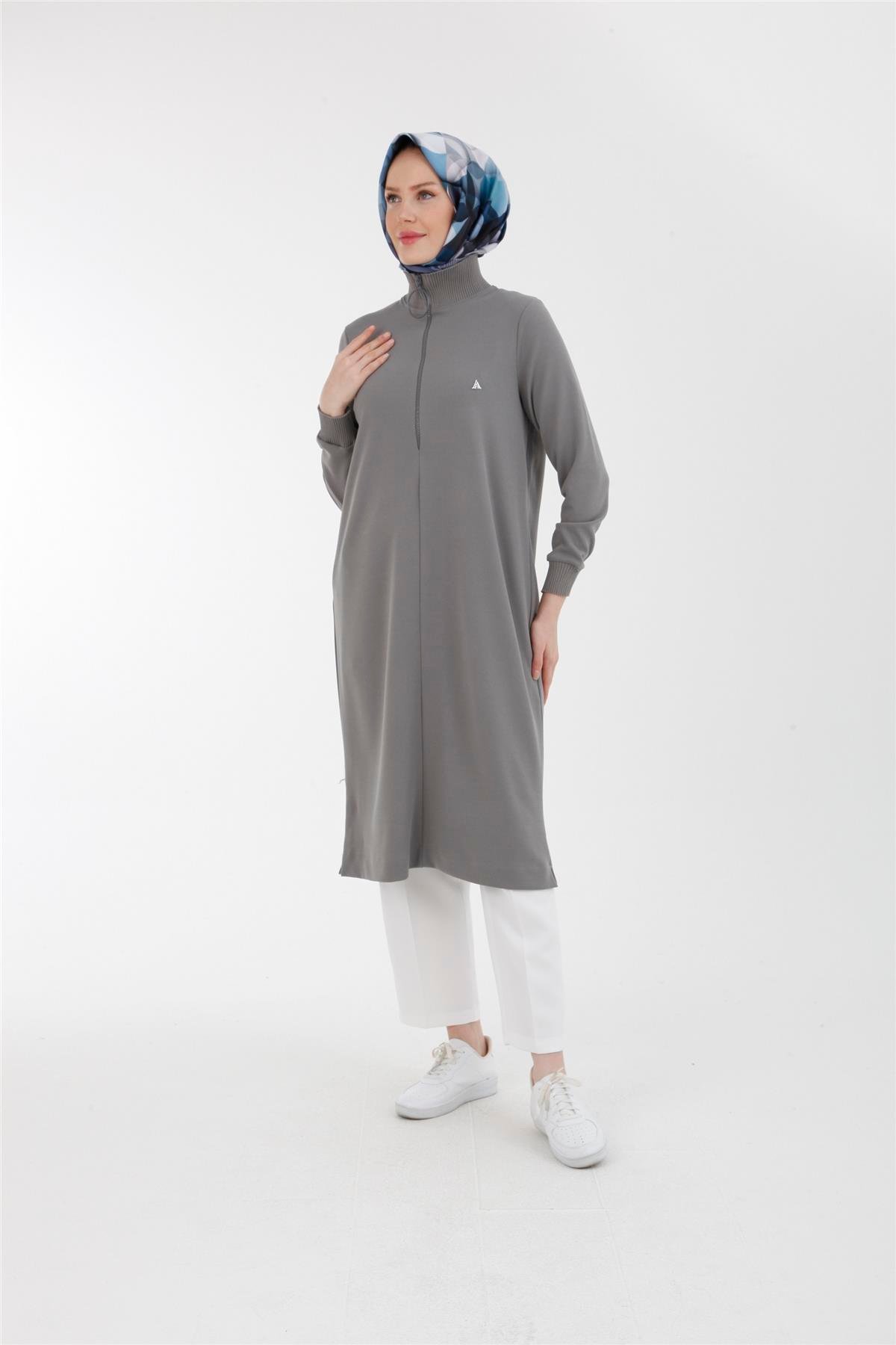 Armine Trend Tunik 22KT435 Gri