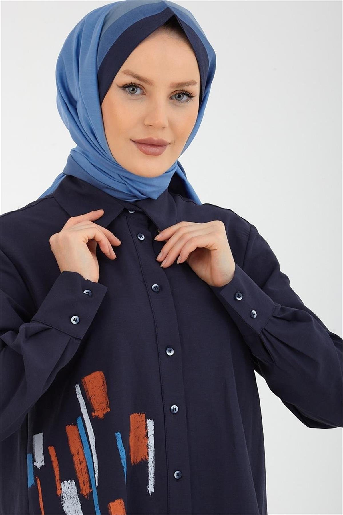 Armine Trend Tunik 23YT402 Lacivert