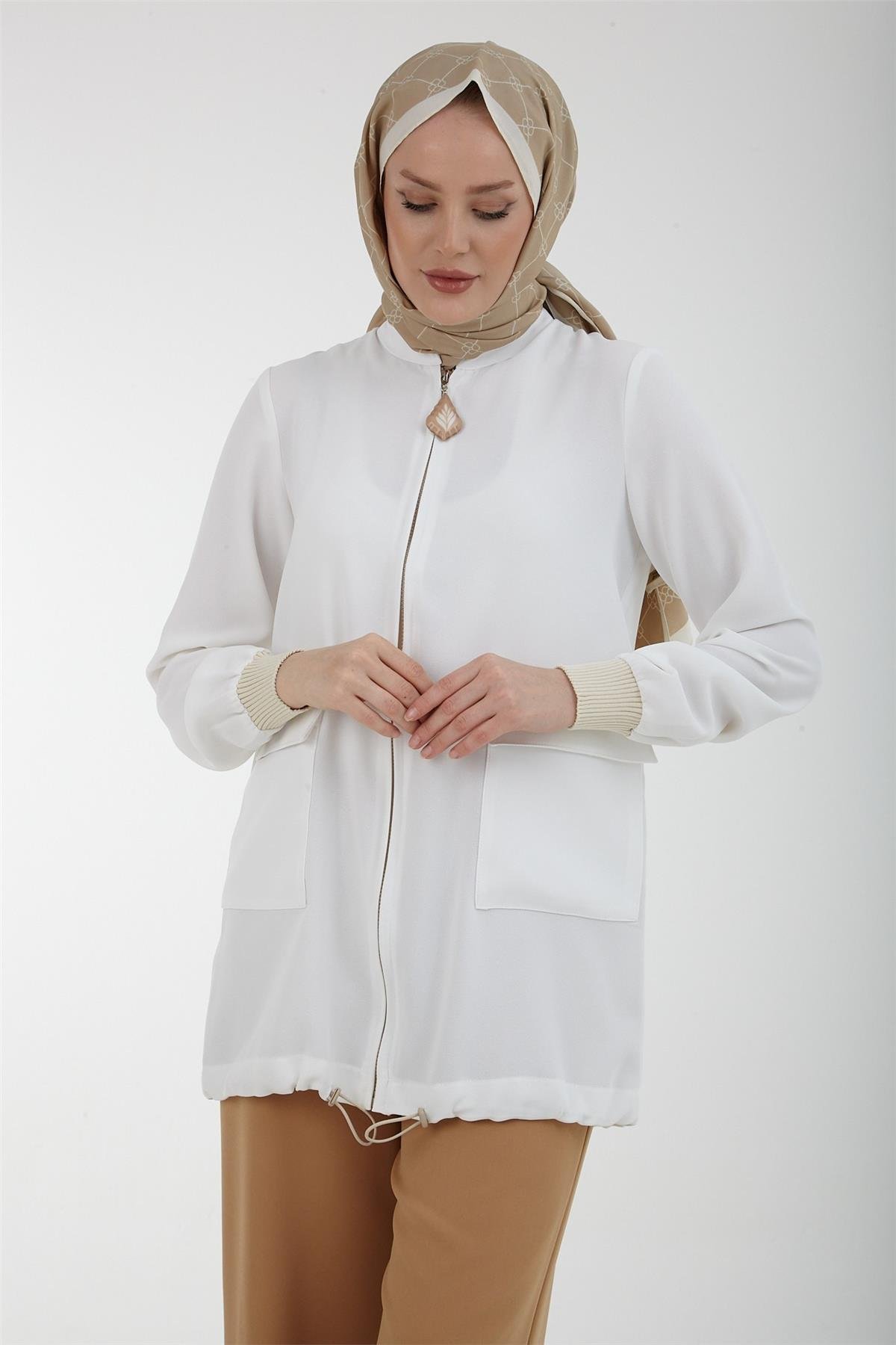 Armine Trend Tunik 23YT519 Ekru