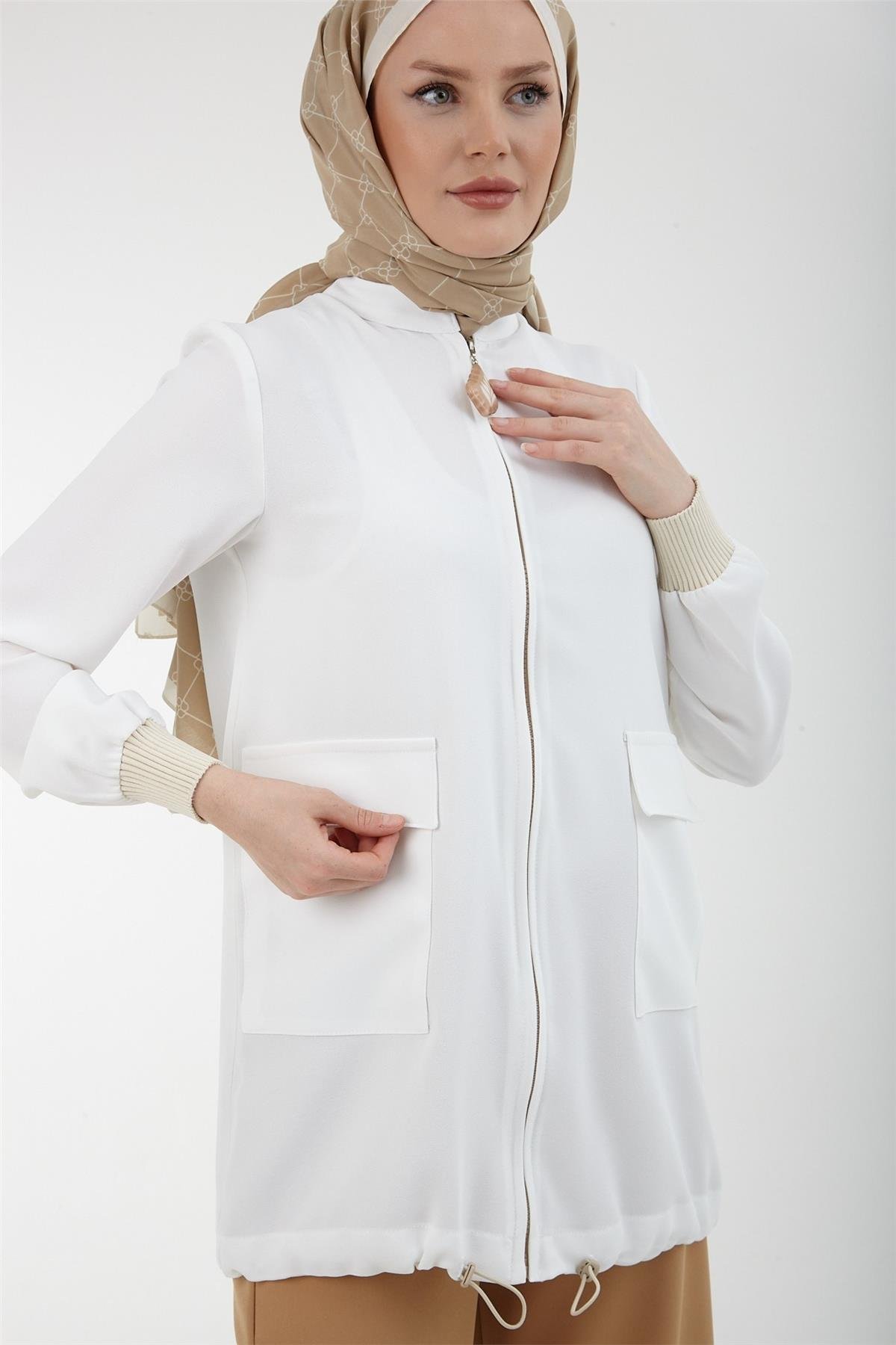Armine Trend Tunik 23YT519 Ekru