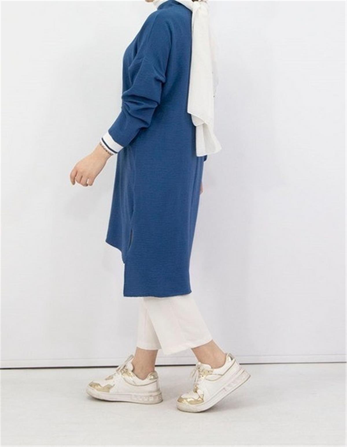 Armine Trend Tunik İndigo 22YT446 