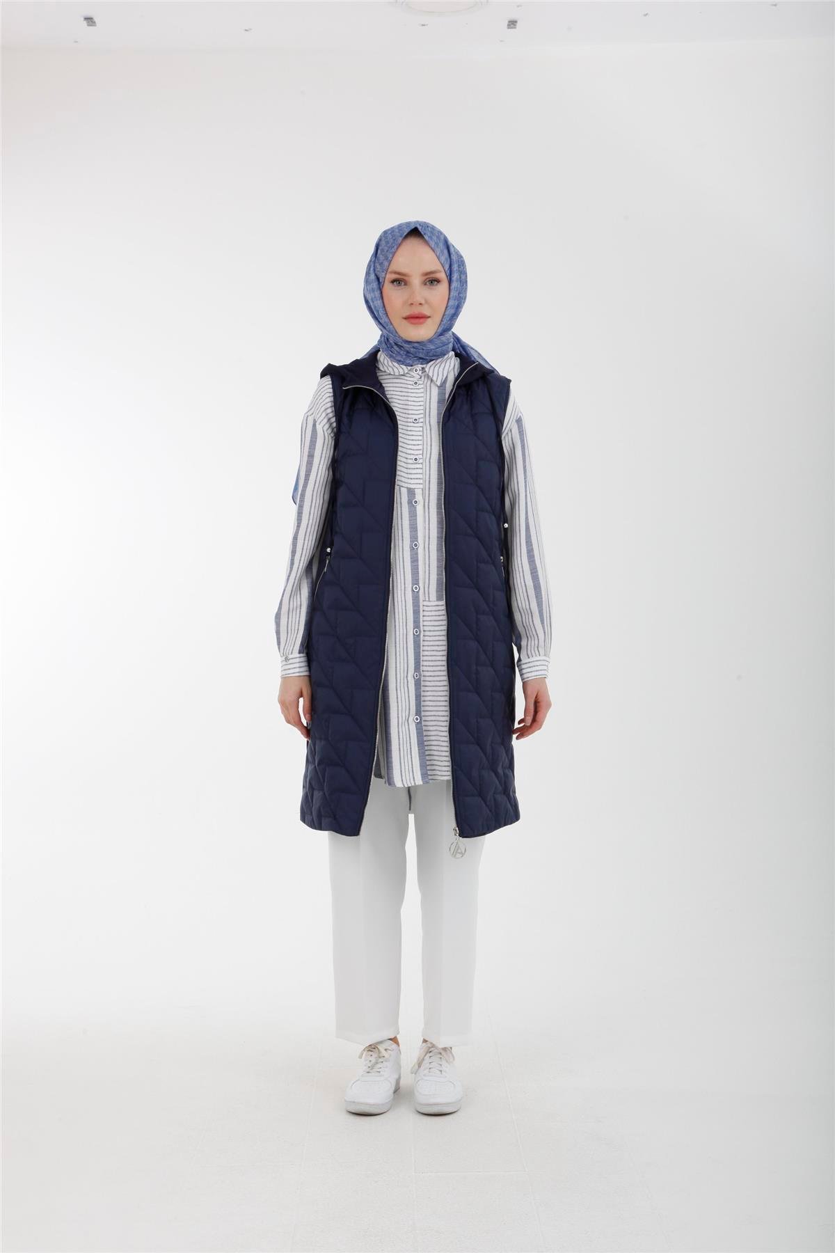 Armine Trend Yelek 23YT521 Lacivert