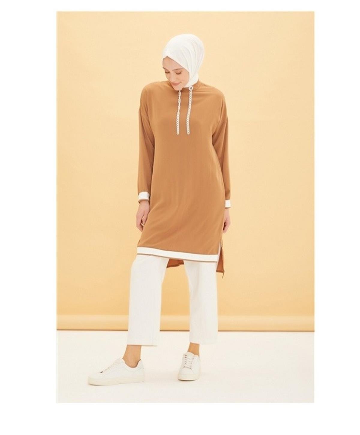 Armine Tunik 21YT401 22YT455 Taba