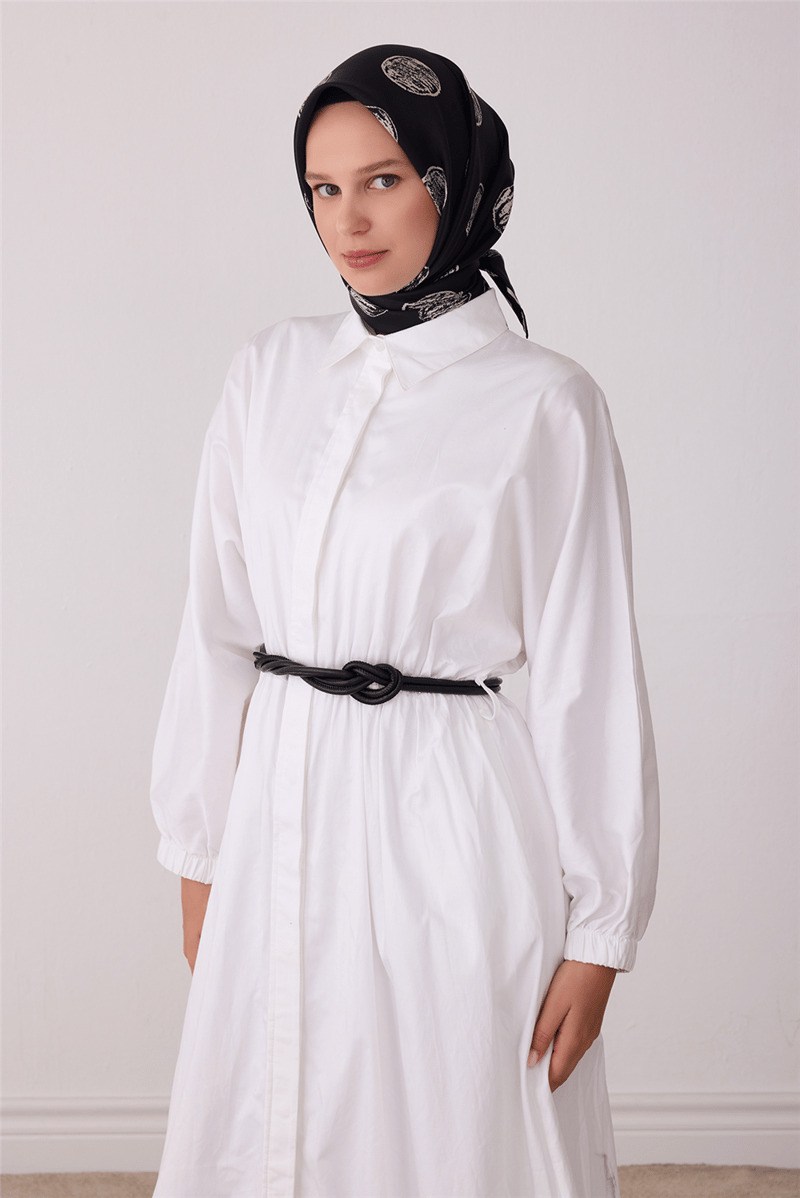 BELLİ Twill İpek Eşarp 4427D 02