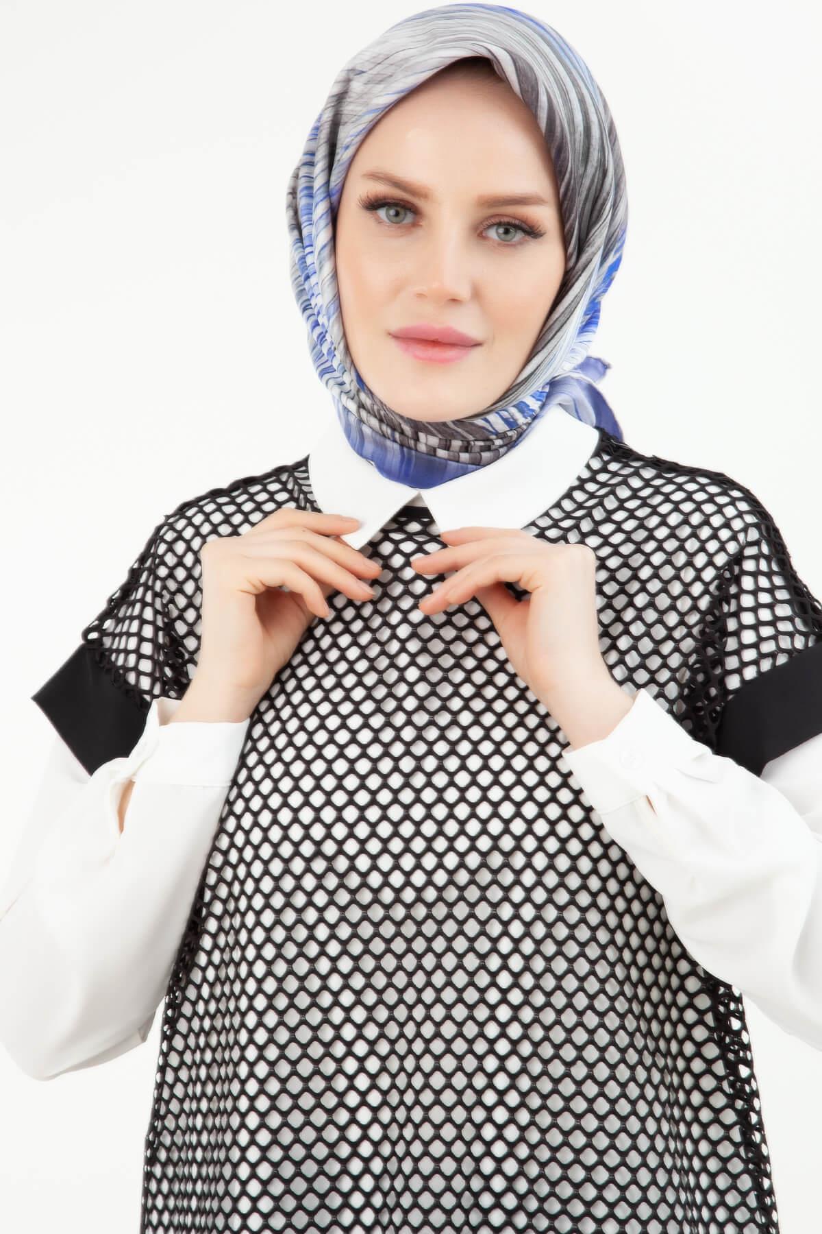 ARMİNE TREND Beli Lastikli Pantolonlu Basic Gömlekli Fileli Üçlü Takım Siyah 24YT633