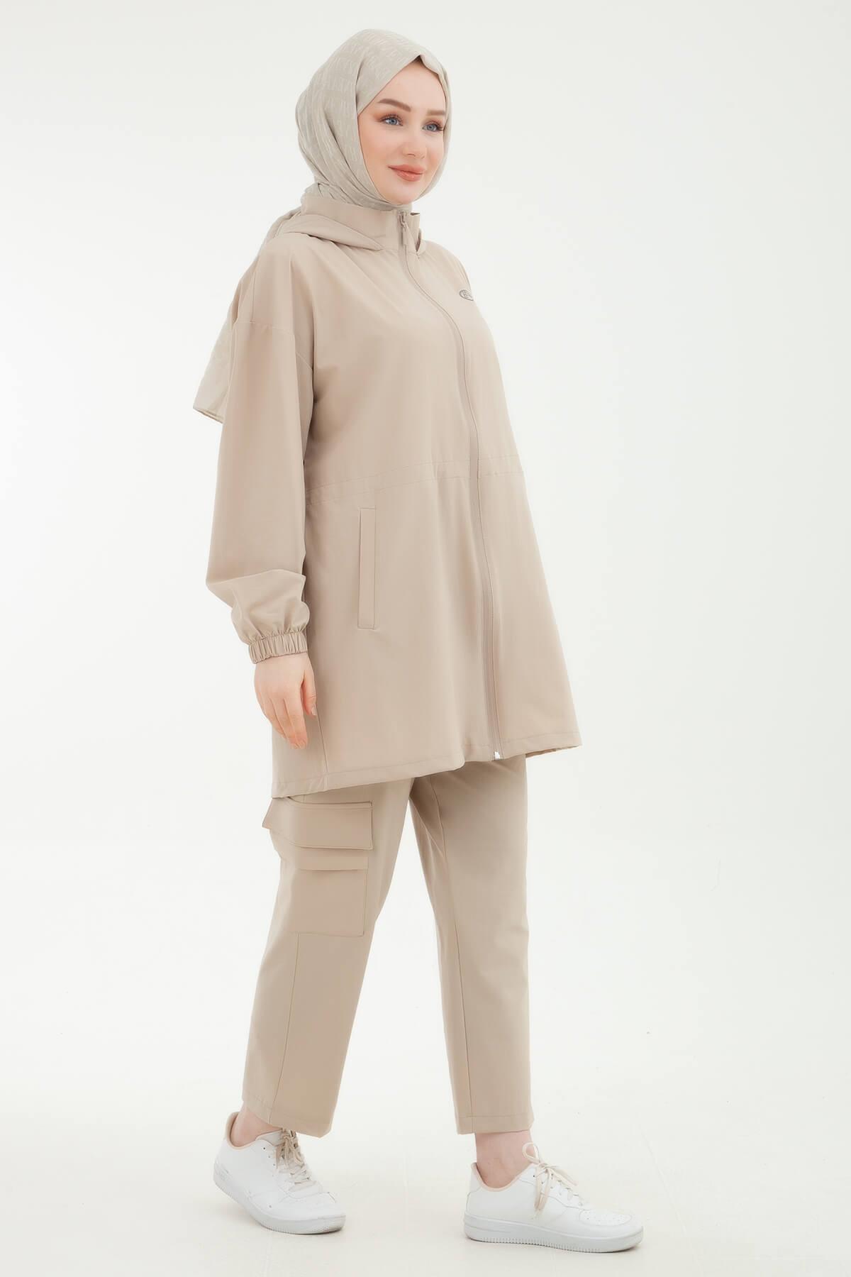Armine TREND Bayan Pantolonlu Takım Bej 24YT615