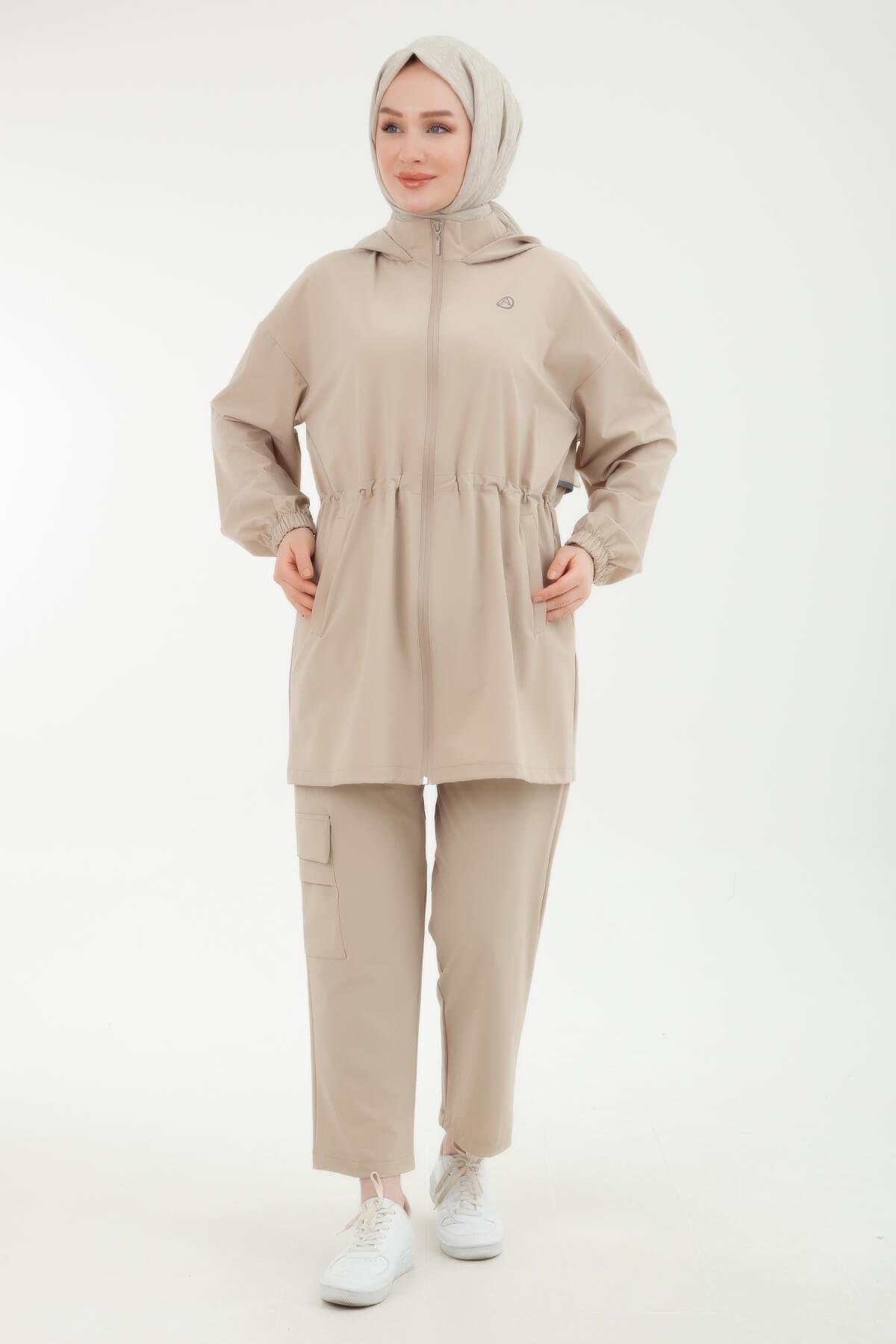 Armine TREND Bayan Pantolonlu Takım Bej 24YT615
