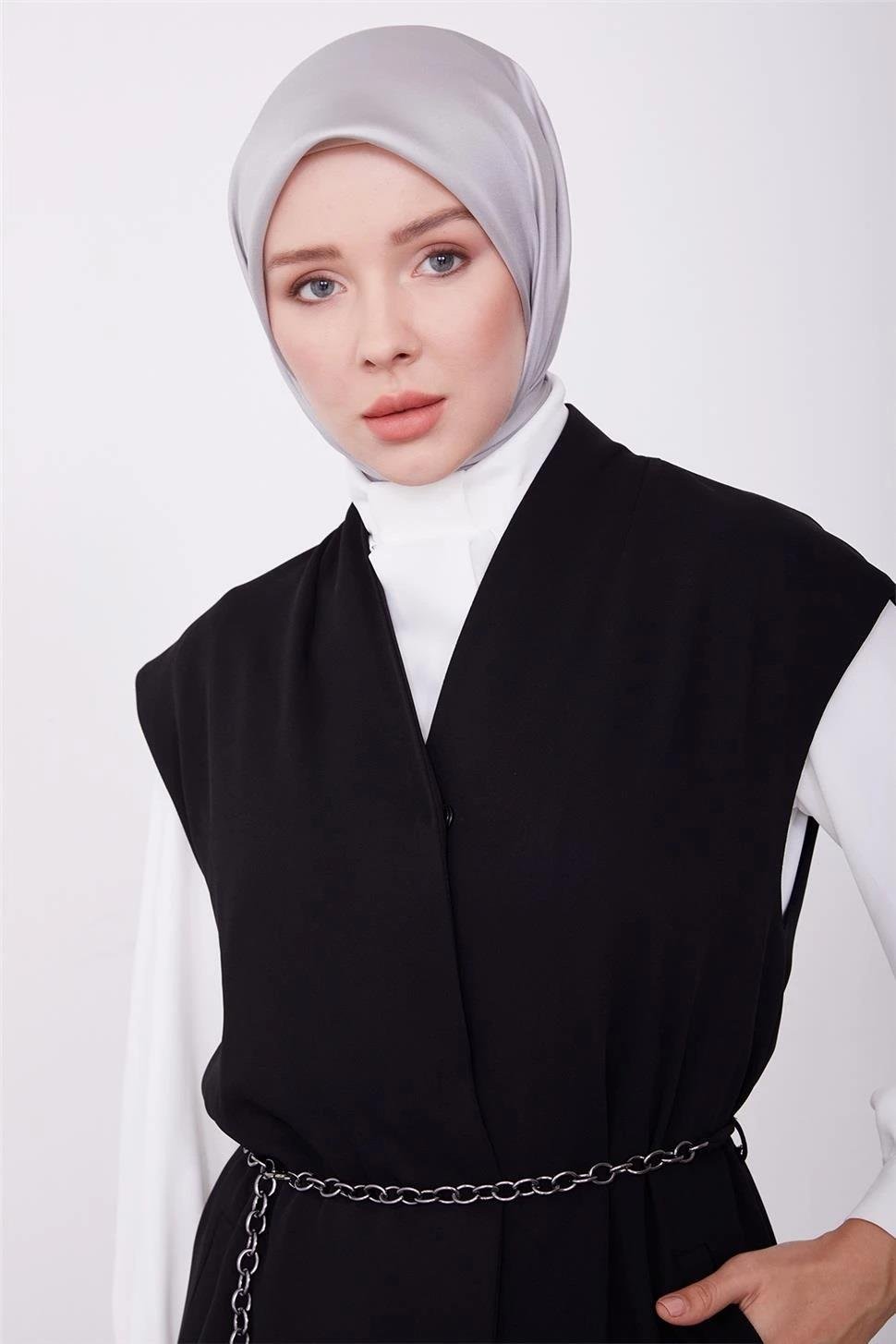 Armine Zincirli Yelek Takım 23K6703 Siyah