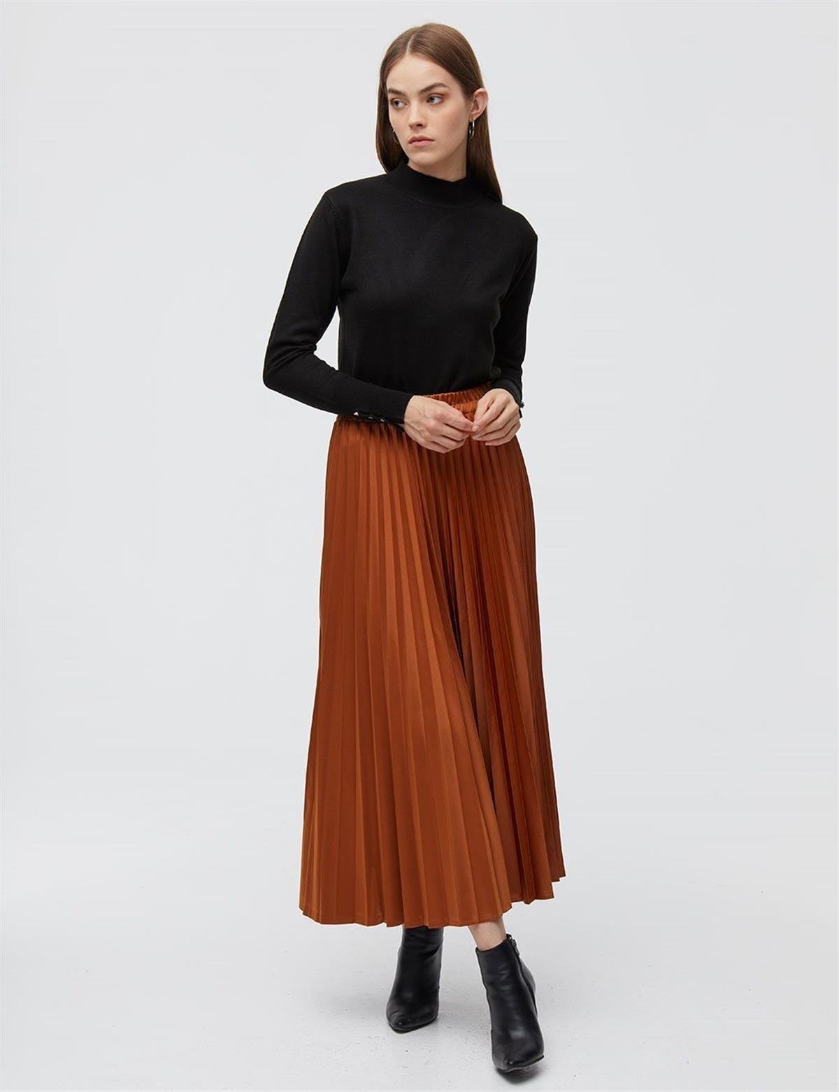 KA-SZ-TRK05 Basic Triko Bluz Siyah