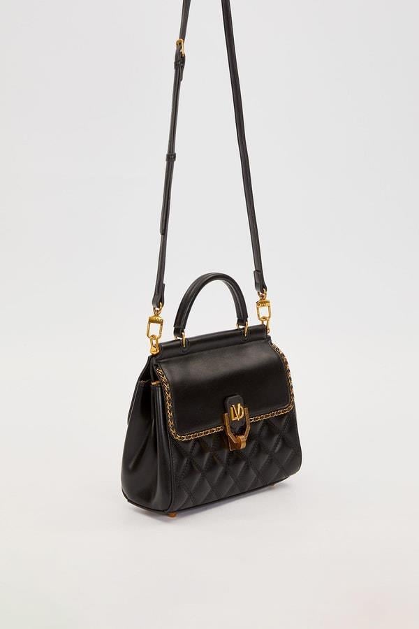 Levidor Ayarlanabilir Askılı Kapitone Omuz Çantası Siyah 930296