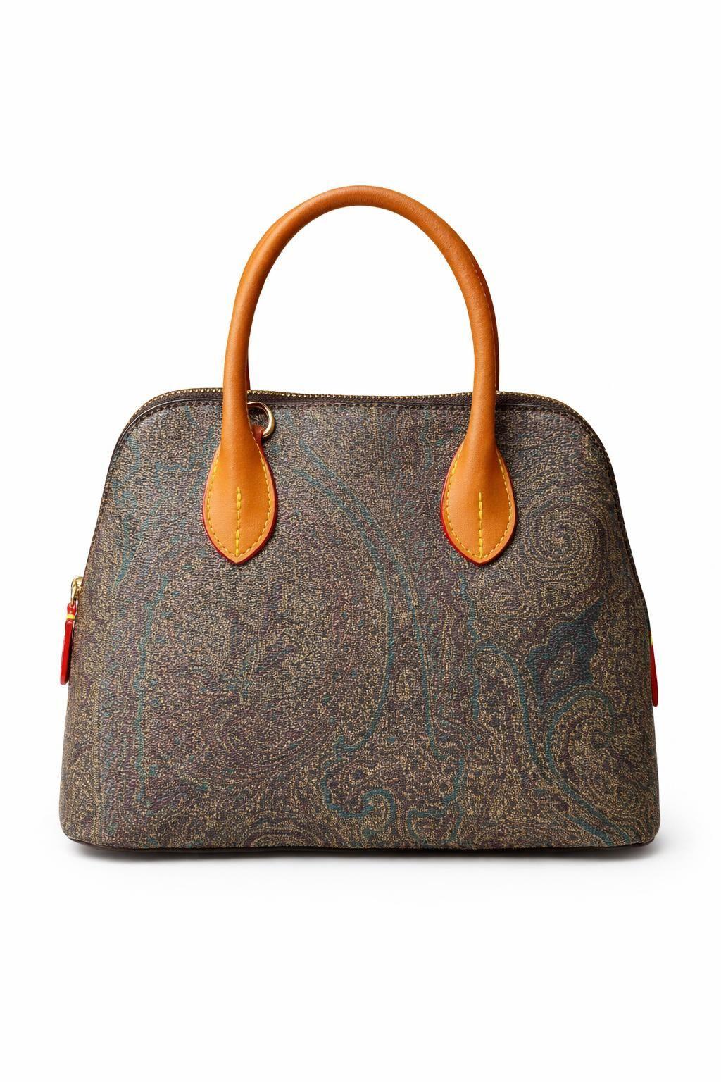 Levidor Fermuar Kilit Detaylı El Çantası Kahve 930587