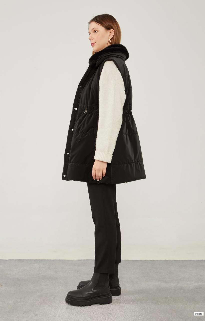 Levidor Kadın Şişme Yelek Siyah 710018