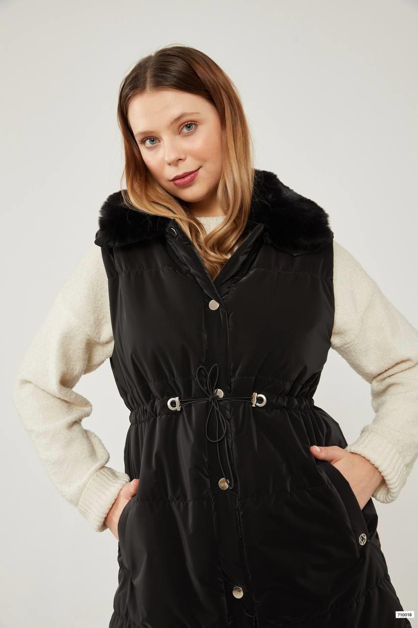 Levidor Kadın Şişme Yelek Siyah 710018