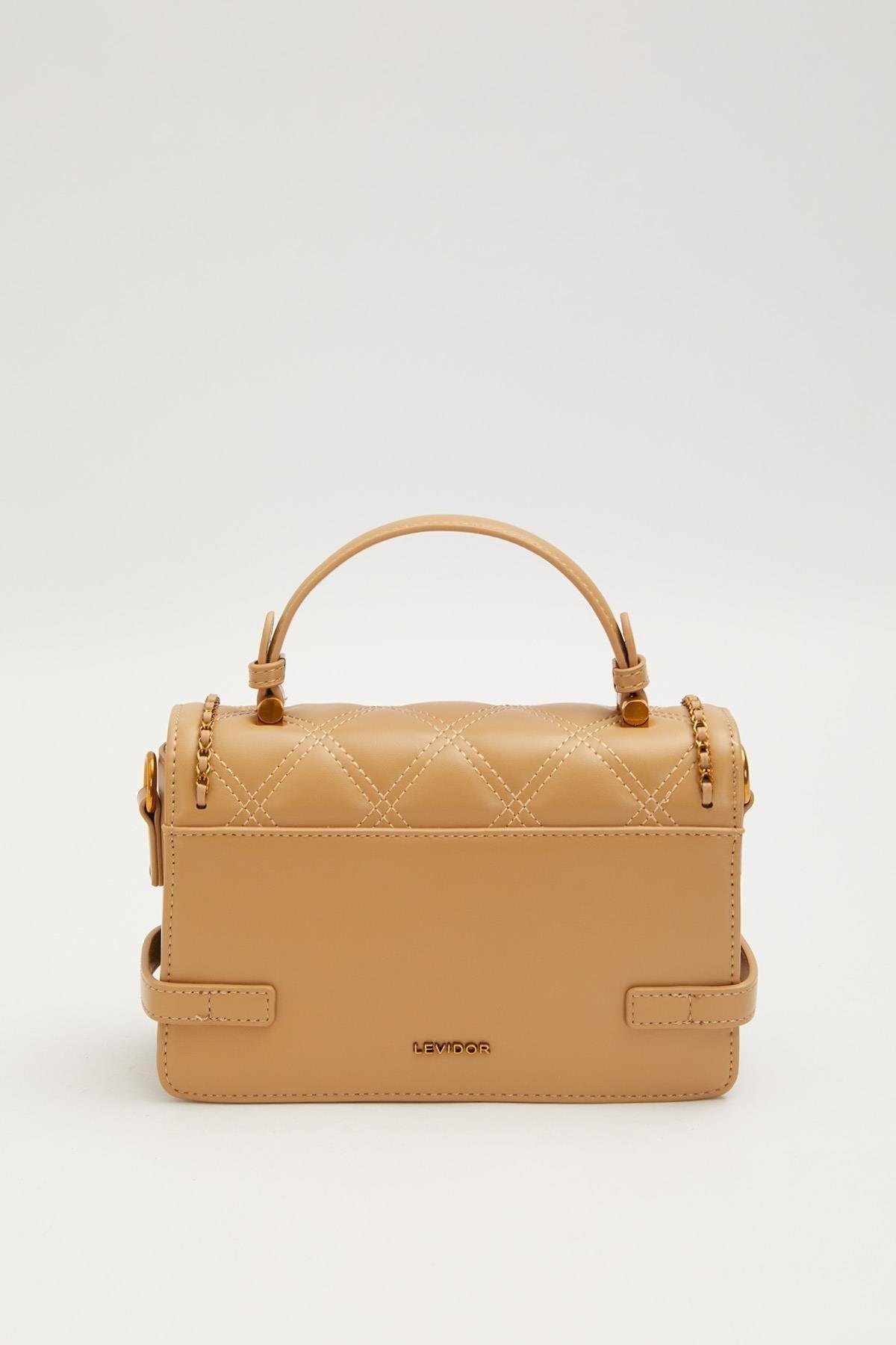 Levidor Kenar Kemer Detaylı El Çantası Haki 930604