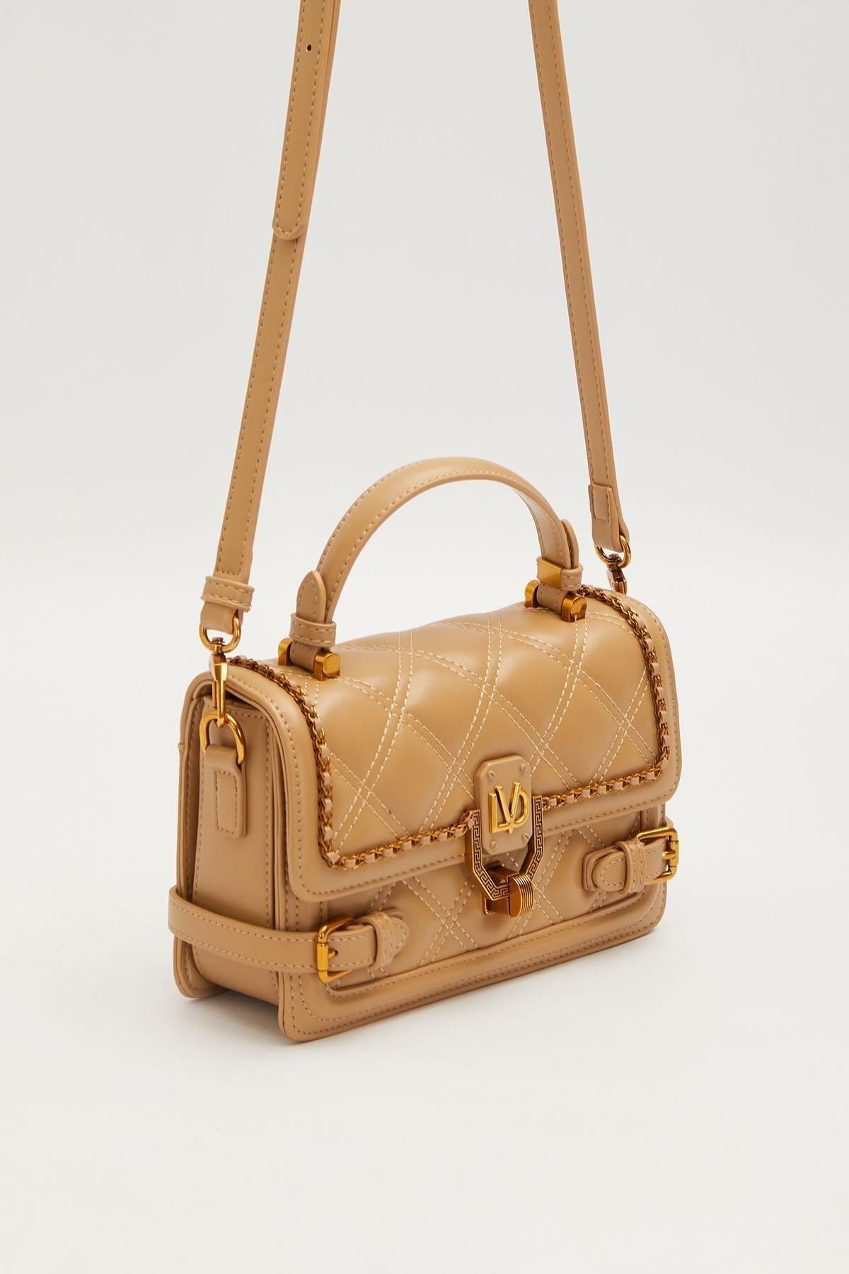 Levidor Kenar Kemer Detaylı El Çantası Haki 930604