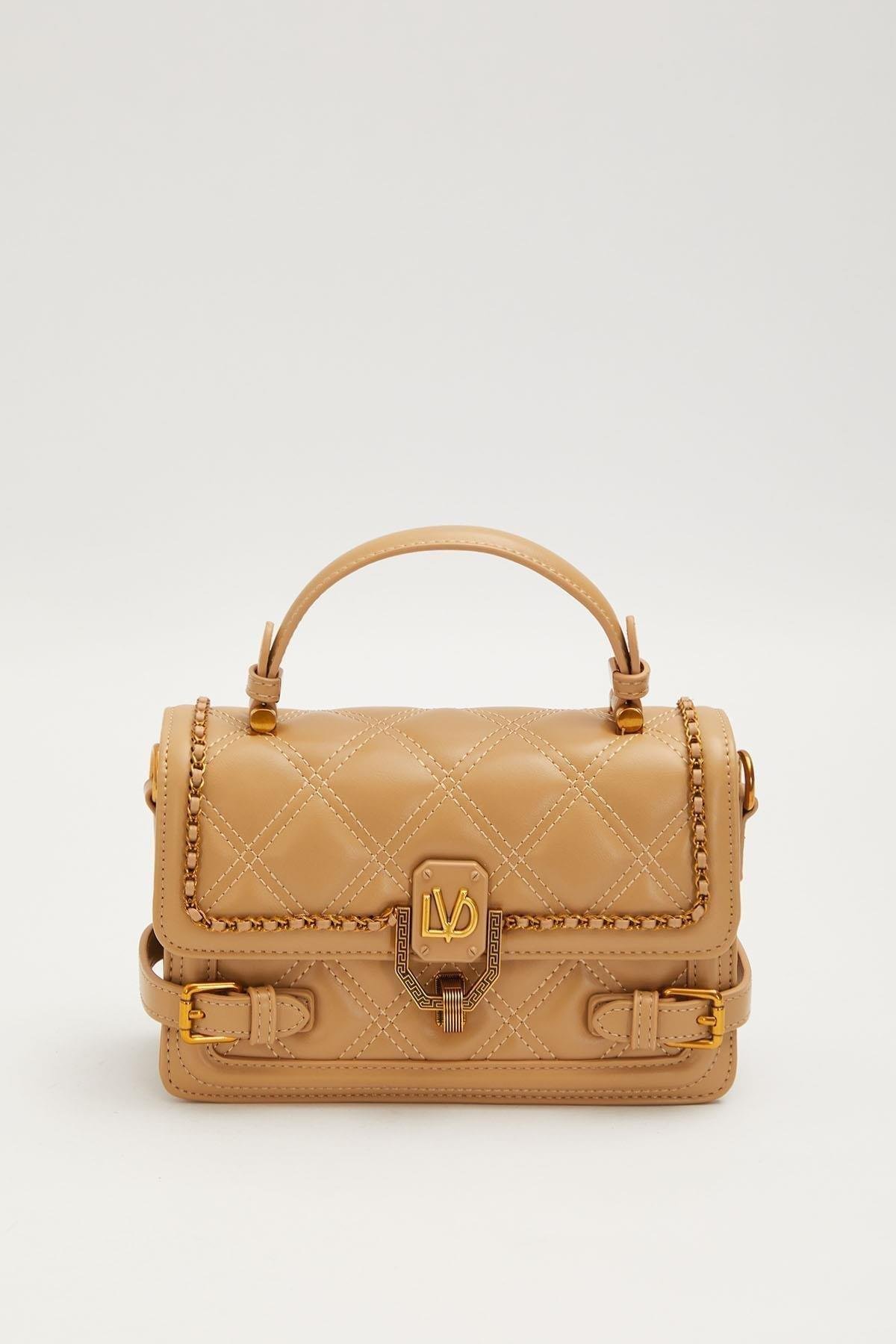 Levidor Kenar Kemer Detaylı El Çantası Haki 930604