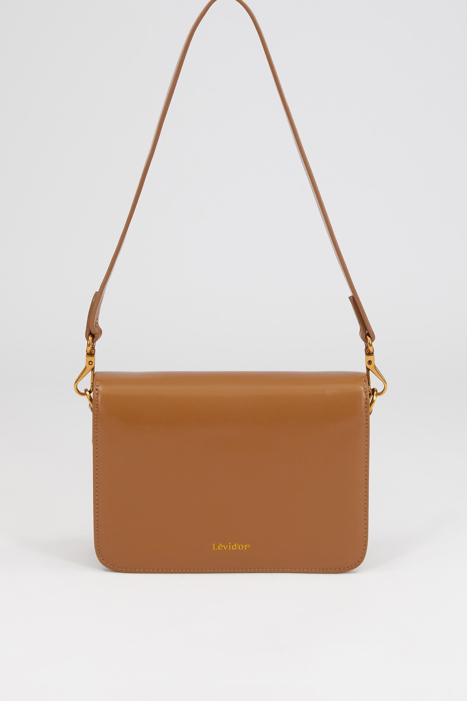 Levidor Premium Omuz Çantası Camel 930241