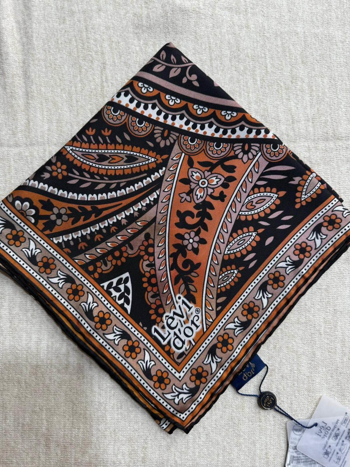 LEVİDOR Tivil İpek Eşarp 0608-1