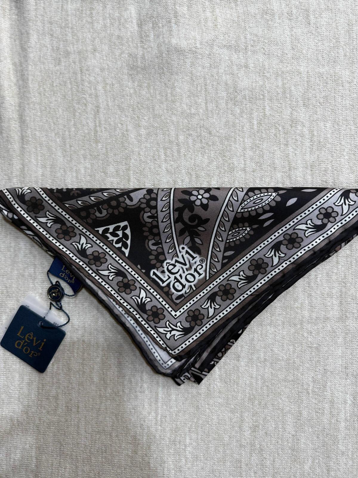 LEVİDOR Tivil İpek Eşarp 0608-3