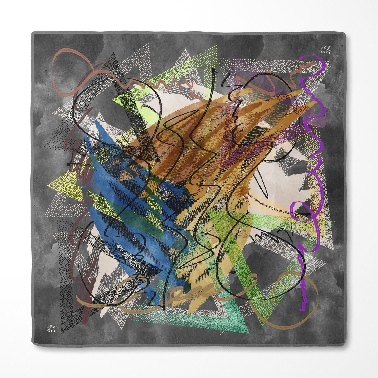 LEVİDOR Tivil İpek Eşarp 1818-91