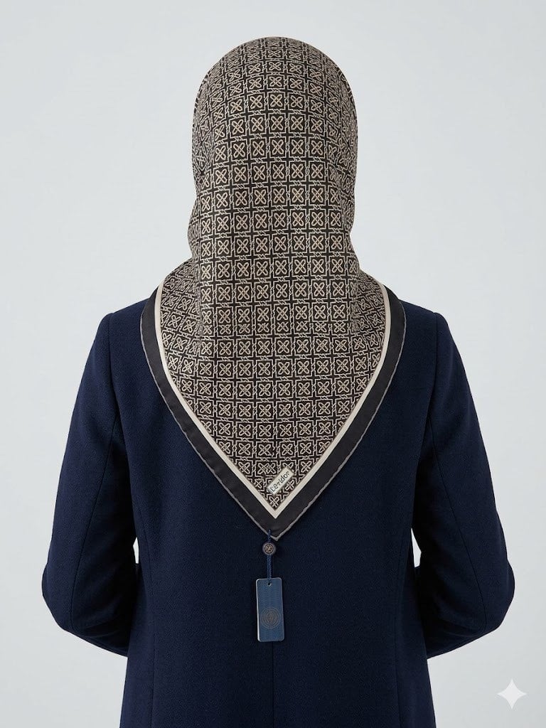 LEVİDOR Tivil İpek Eşarp 2117-04