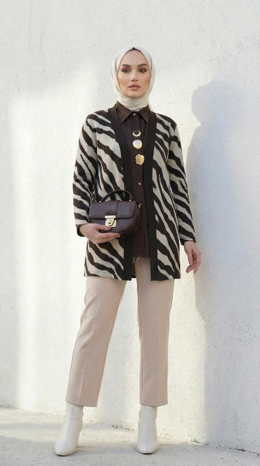 Levidor Zımba Detay Omuz Çantası Koyu Kahve 930242