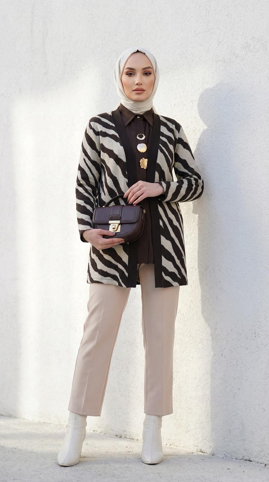 Levidor Zımba Detay Omuz Çantası Koyu Kahve 930242