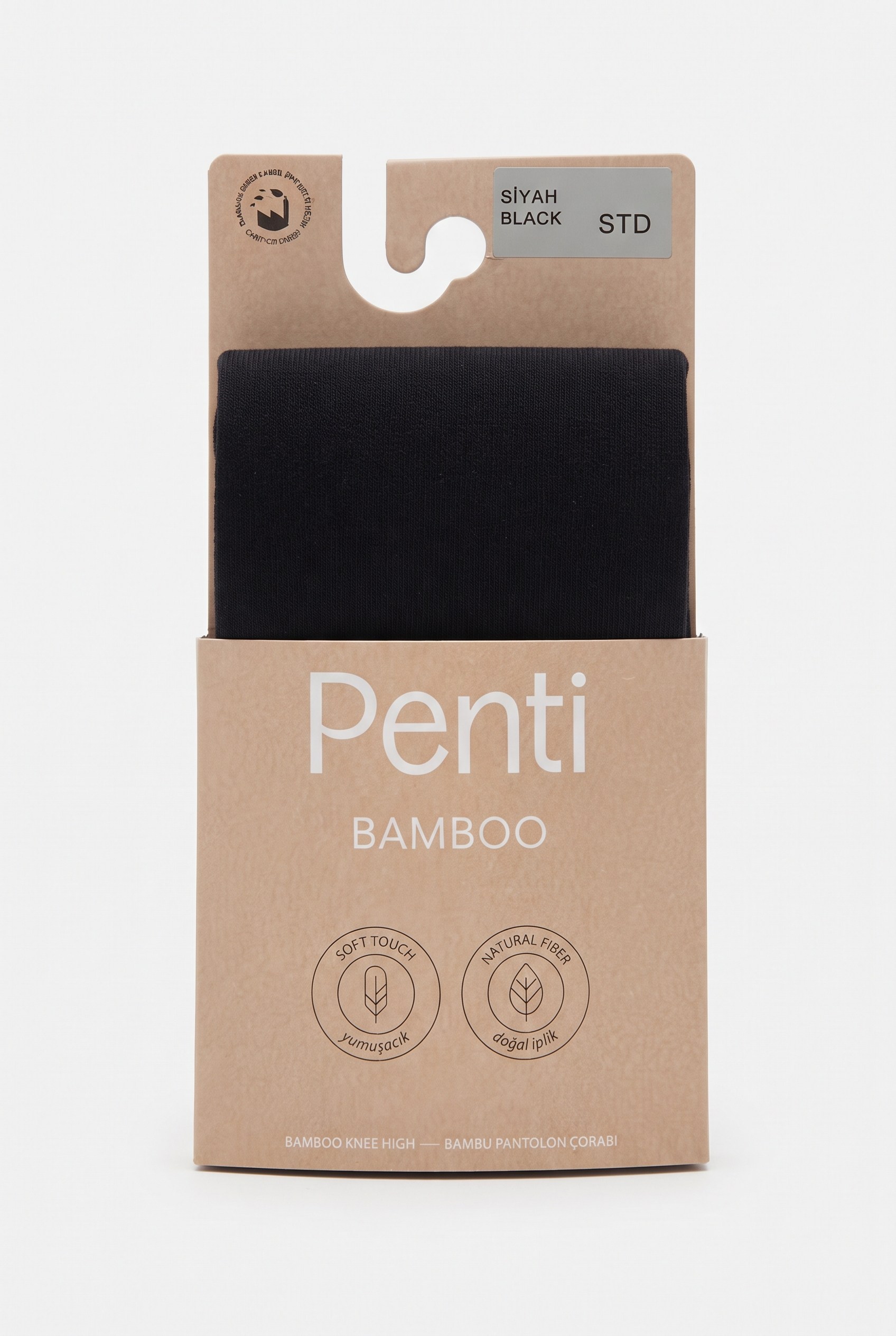 Penti Bambu Kadın Pantolon Çorabı Siyah