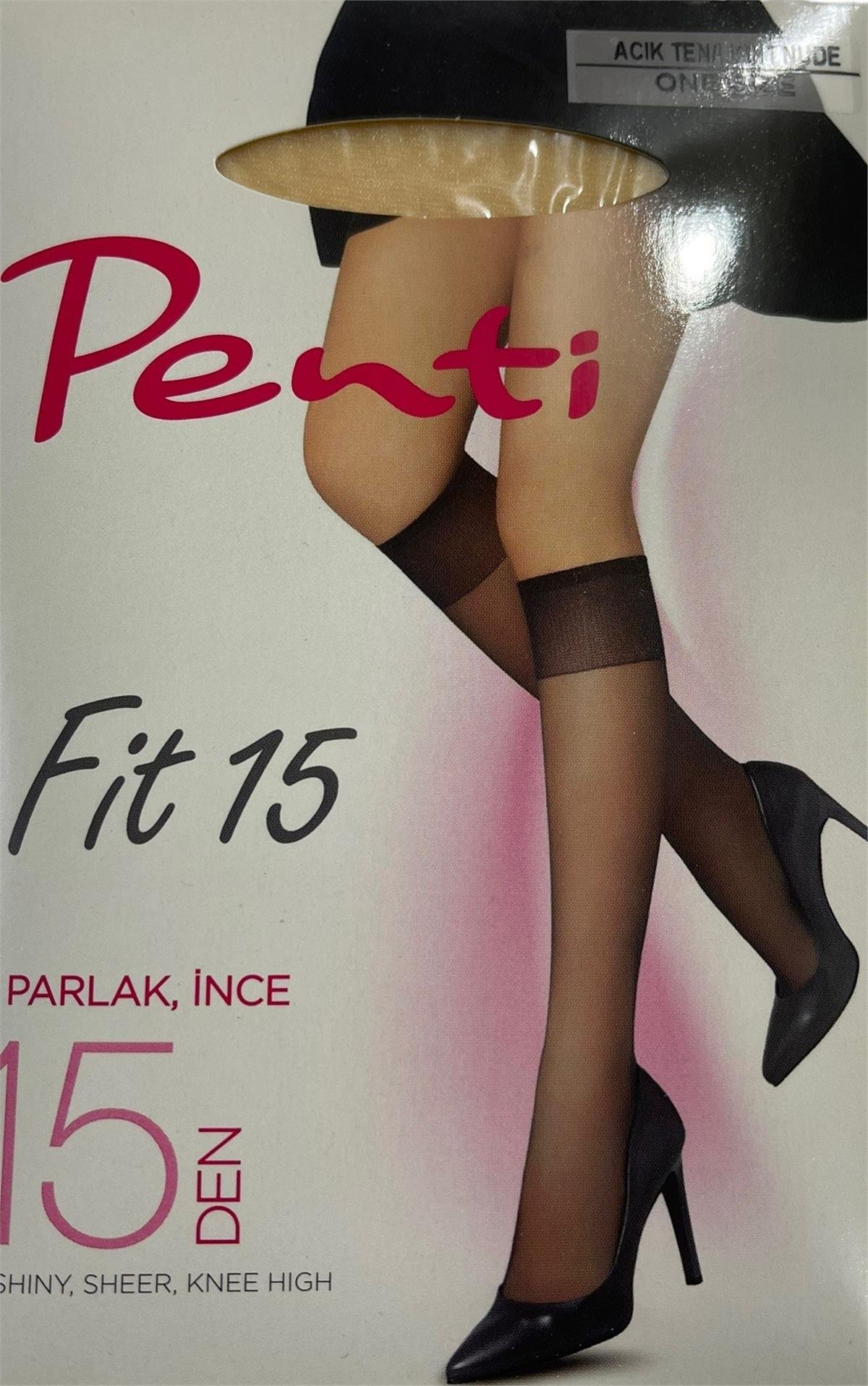 Penti Fit 15 Den Pantolon Çorabı Açık Ten