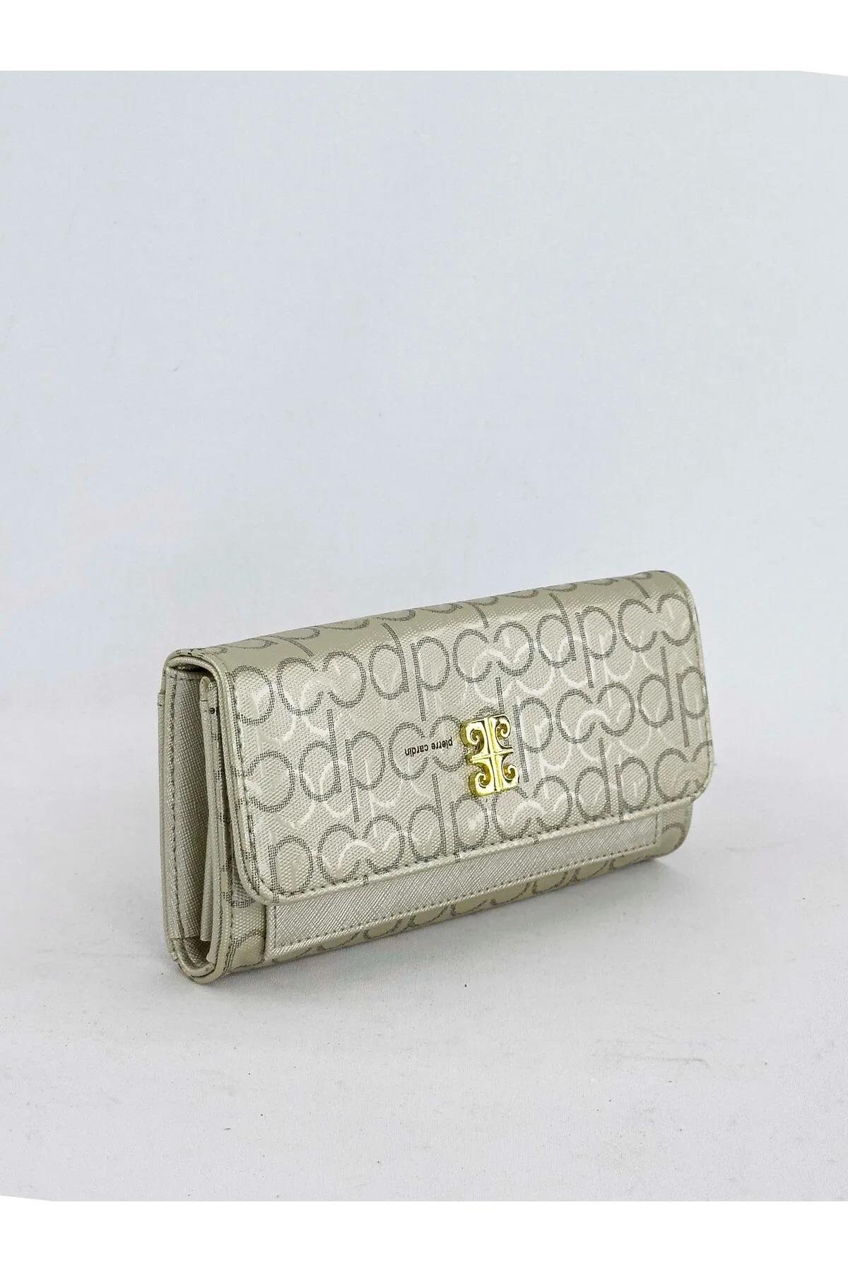 Pierre Cardin Altın Kadın 19x10x2 cm Portföy 06PC24Y603-PMN A